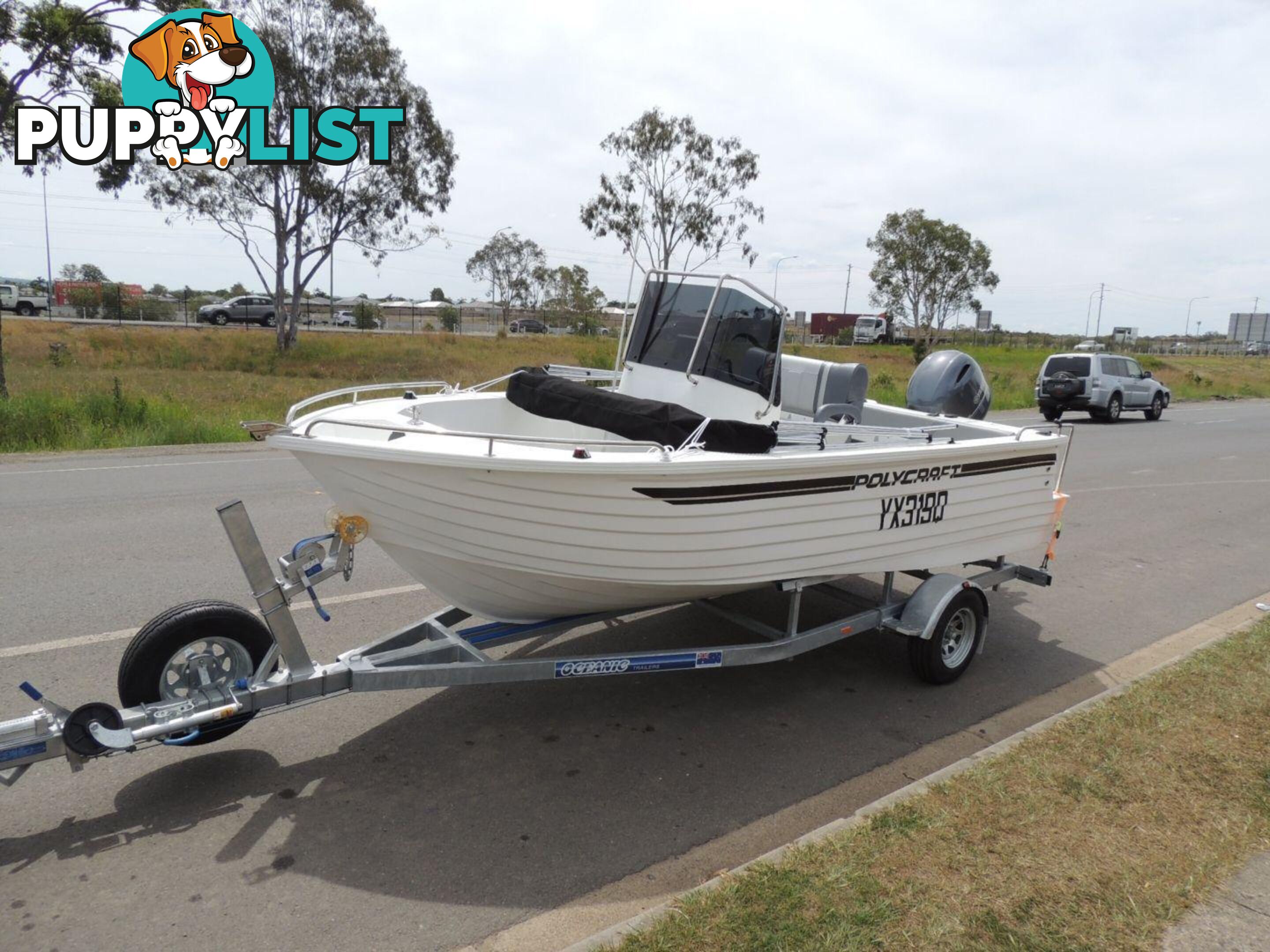 Polycraft 530 Warrior Centre Console + Yamaha F130hp 4-Stroke - Pack 3 for sale online prices