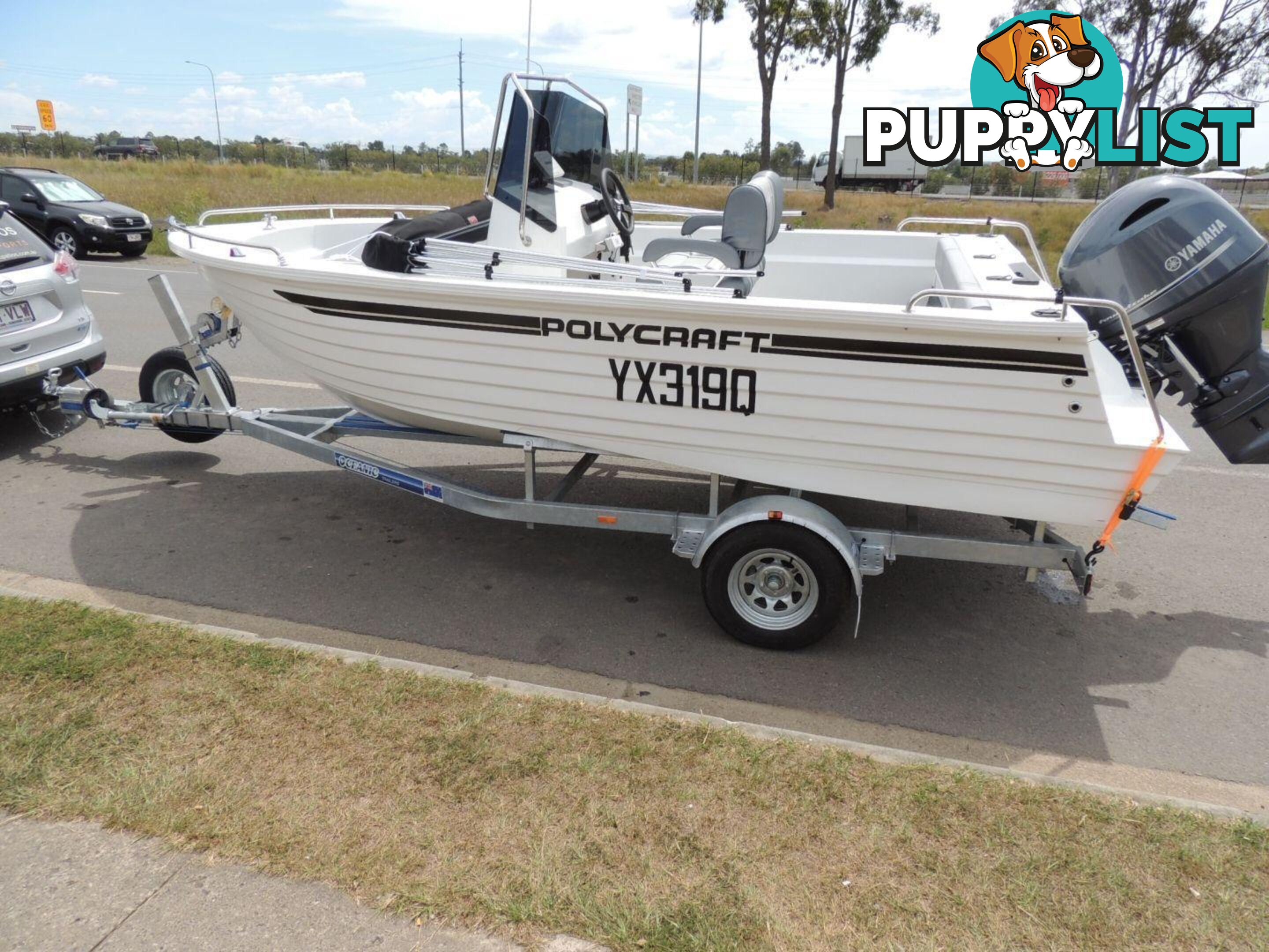 Polycraft 530 Warrior Centre Console + Yamaha F130hp 4-Stroke - Pack 3 for sale online prices