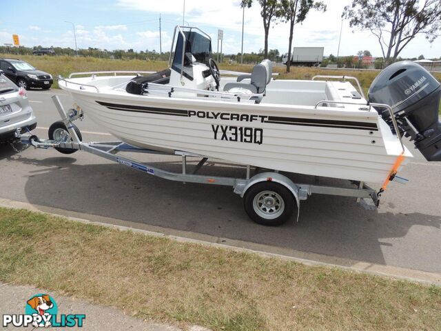 Polycraft 530 Warrior Centre Console + Yamaha F130hp 4-Stroke - Pack 3 for sale online prices