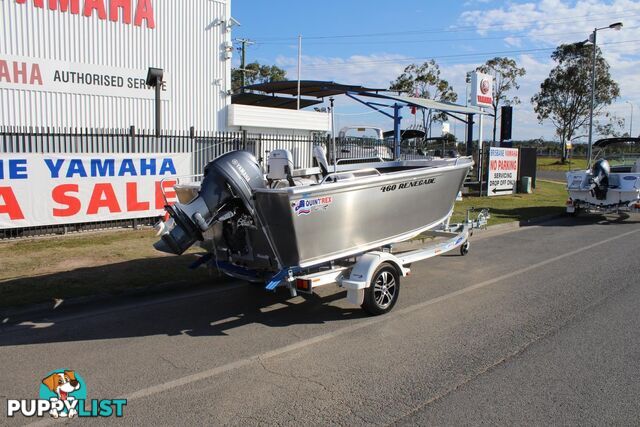 Quintrex 460 Renegade TS(Tiller Steer) + Yamaha F60hp 4-Stroke - Pack 1 for sale online prices