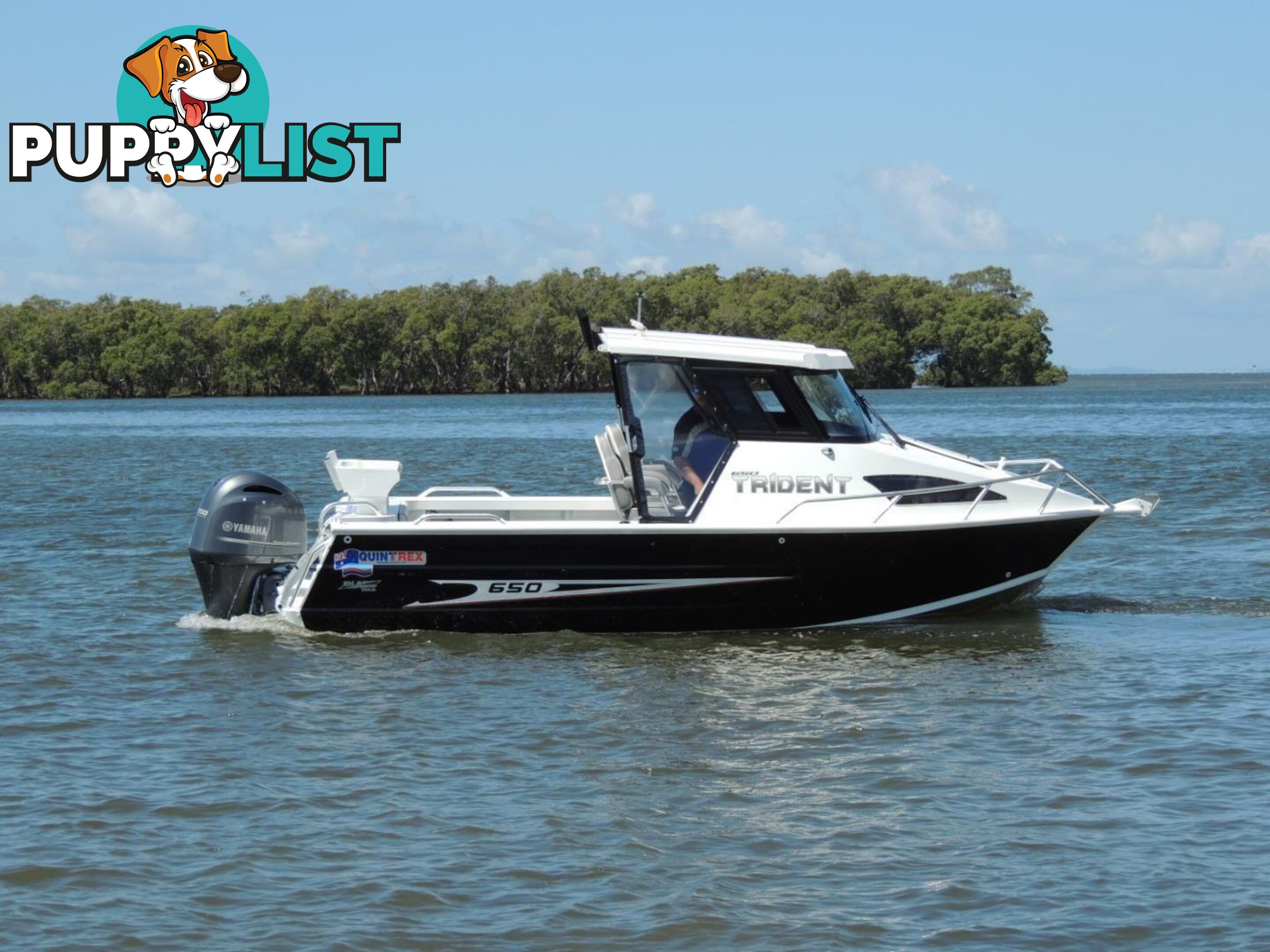 Quintrex 650 Trident Hard Top + Yamaha F200hp 4-Stroke - Pack 3 for sale online prices