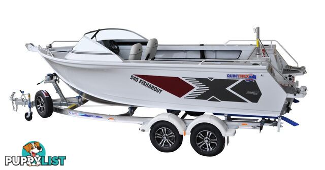 Quintrex 540 Fishabout + Yamaha F115HP 4-Stroke - Pack 2 for sale online prices