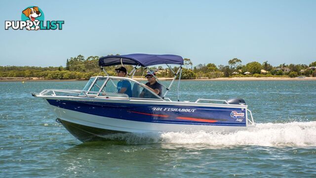 Quintrex 481 Fishabout + Yamaha F70hp 4-Stroke - Pack 2 for sale online prices