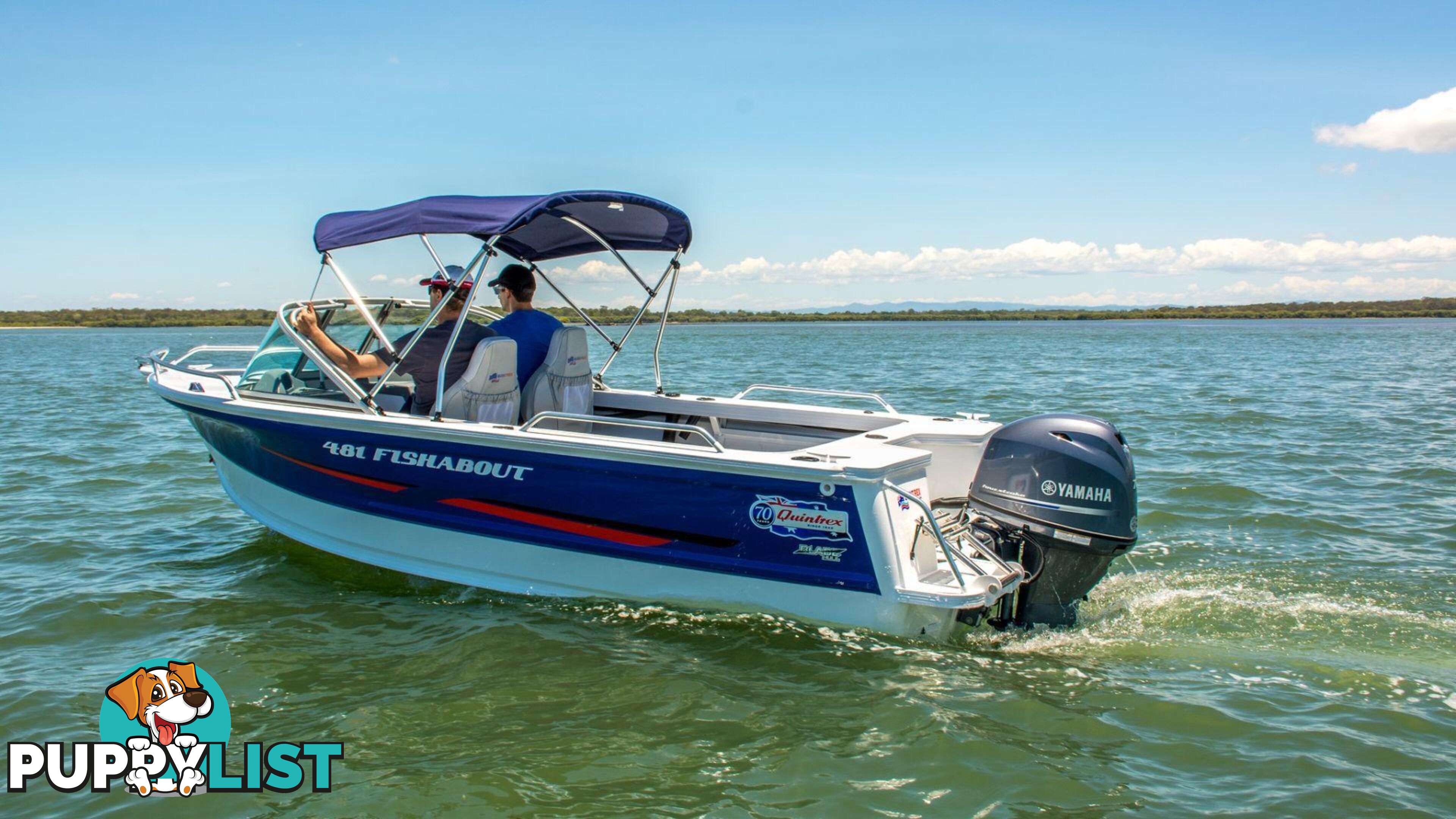 Quintrex 481 Fishabout + Yamaha F70hp 4-Stroke - Pack 2 for sale online prices