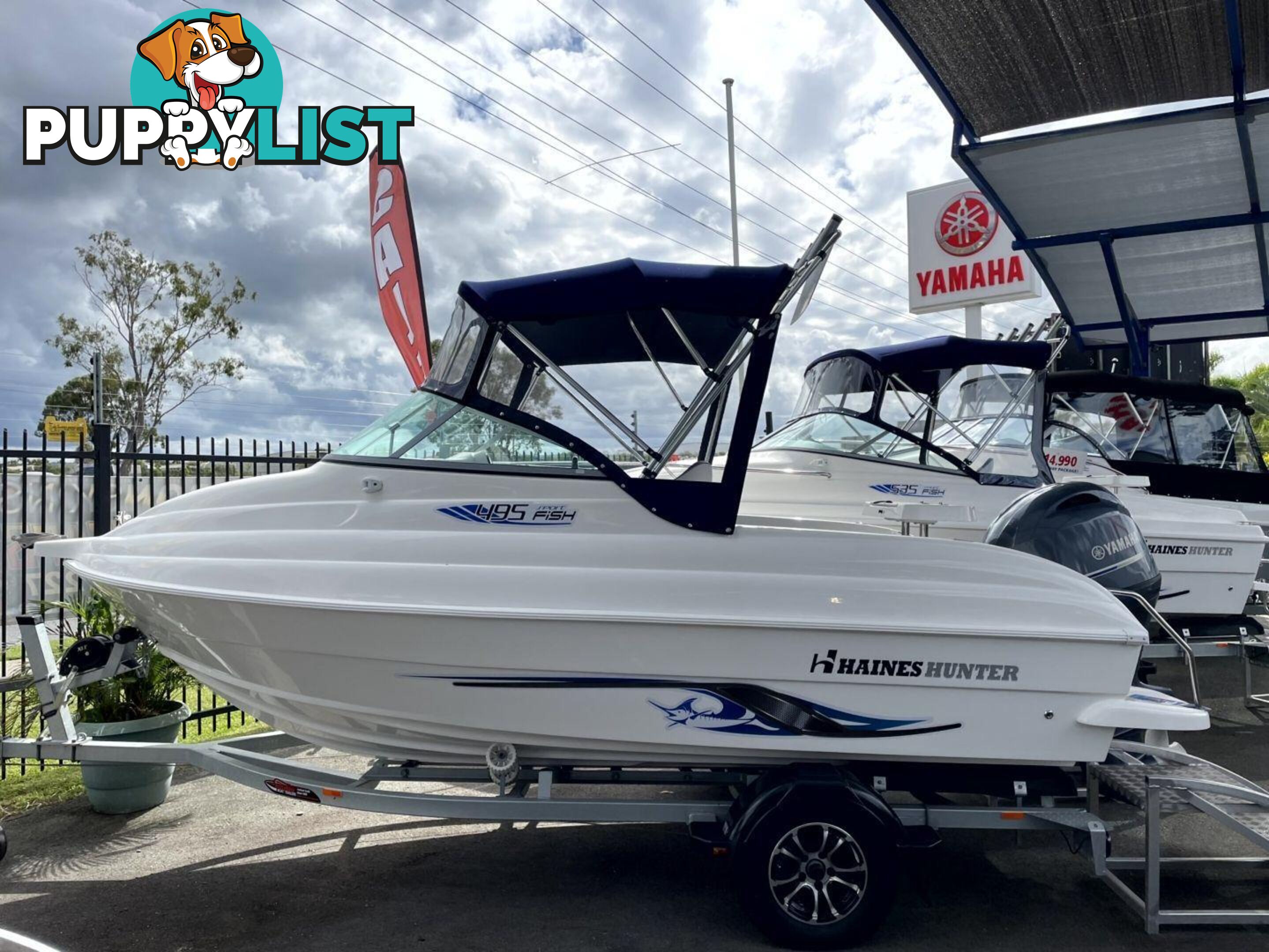 Haines Hunter 495 Sport Fish + Yamaha F90hp 4-Stroke - Pack 3 for sale online prices