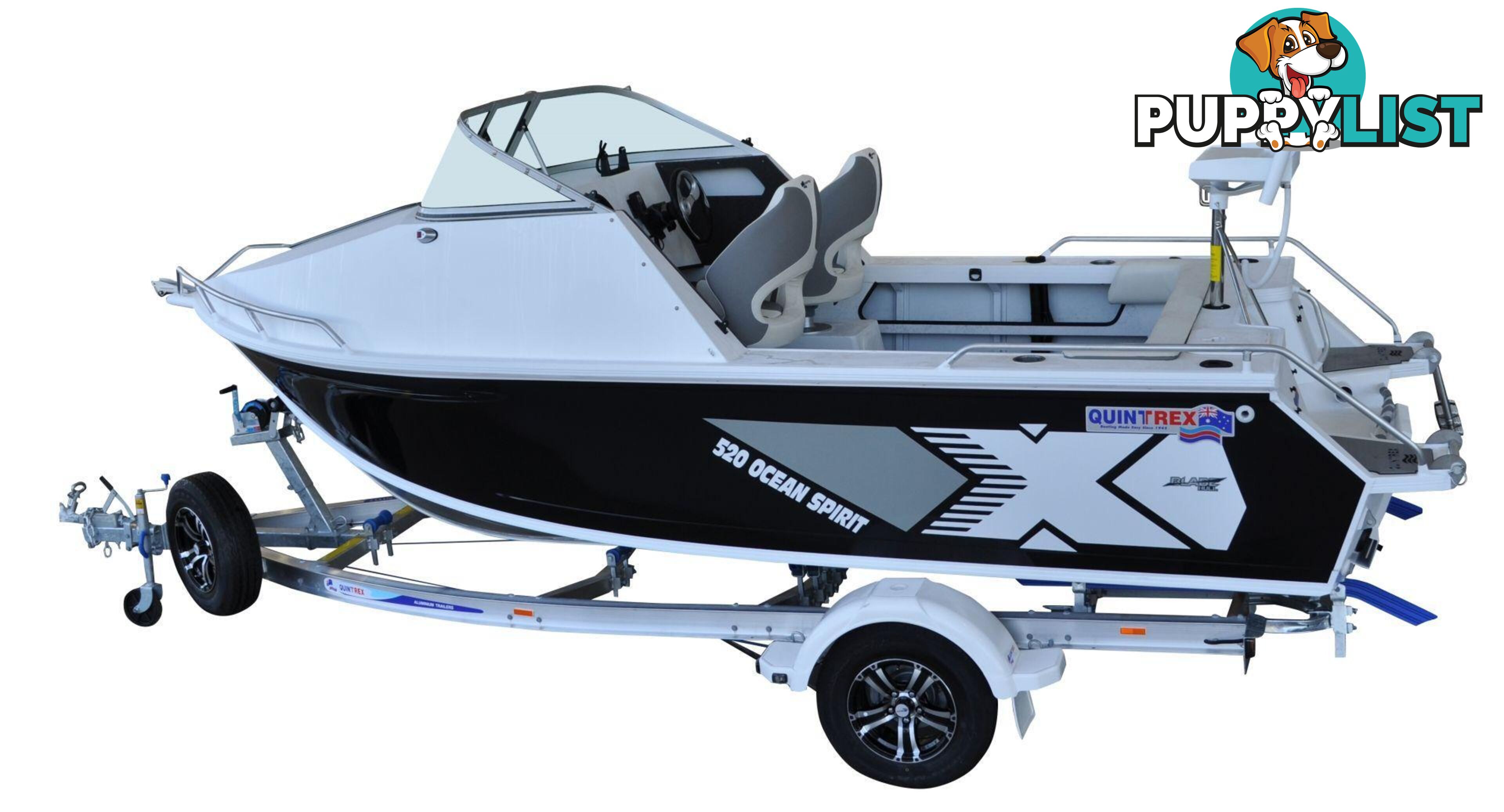 Quintrex 520 Ocean Spirit + Yamaha F90hp 4-Stroke - Pack 1 for sale online prices