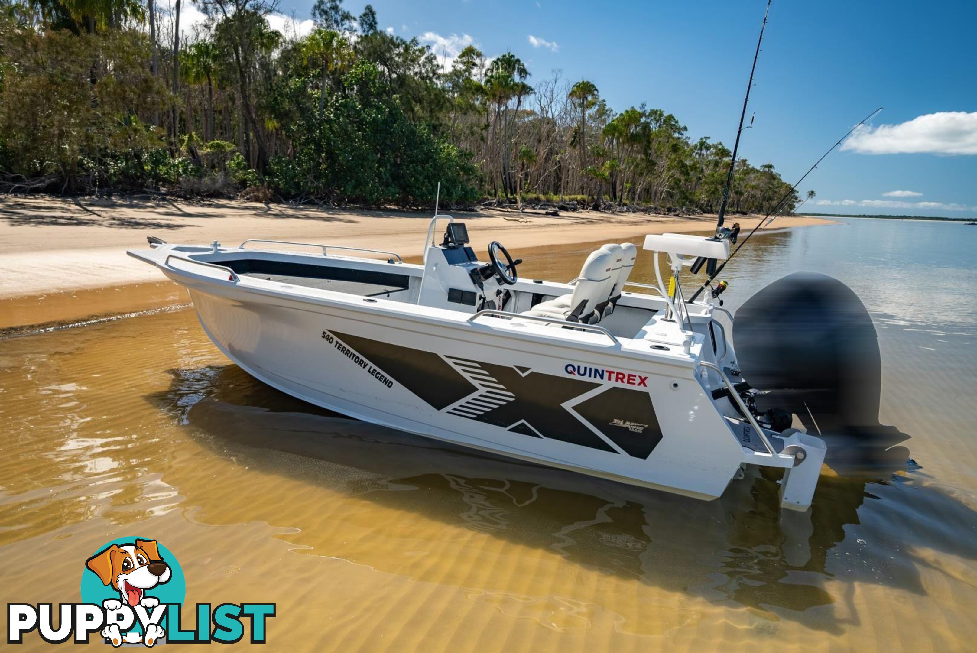 Quintrex 540 Territory Legend + Yamaha F130hp 4-Stroke - Pack 3 for sale online prices