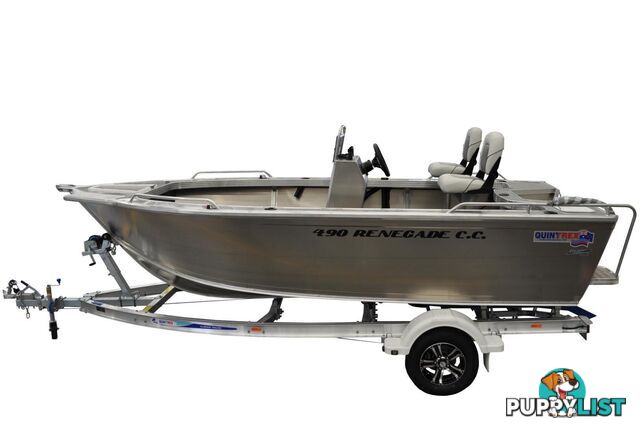 Quintrex 490 Renegade PRO CC(Centre Console) + Yamaha F90hp 4-Stroke - PRO Pack for sale online prices