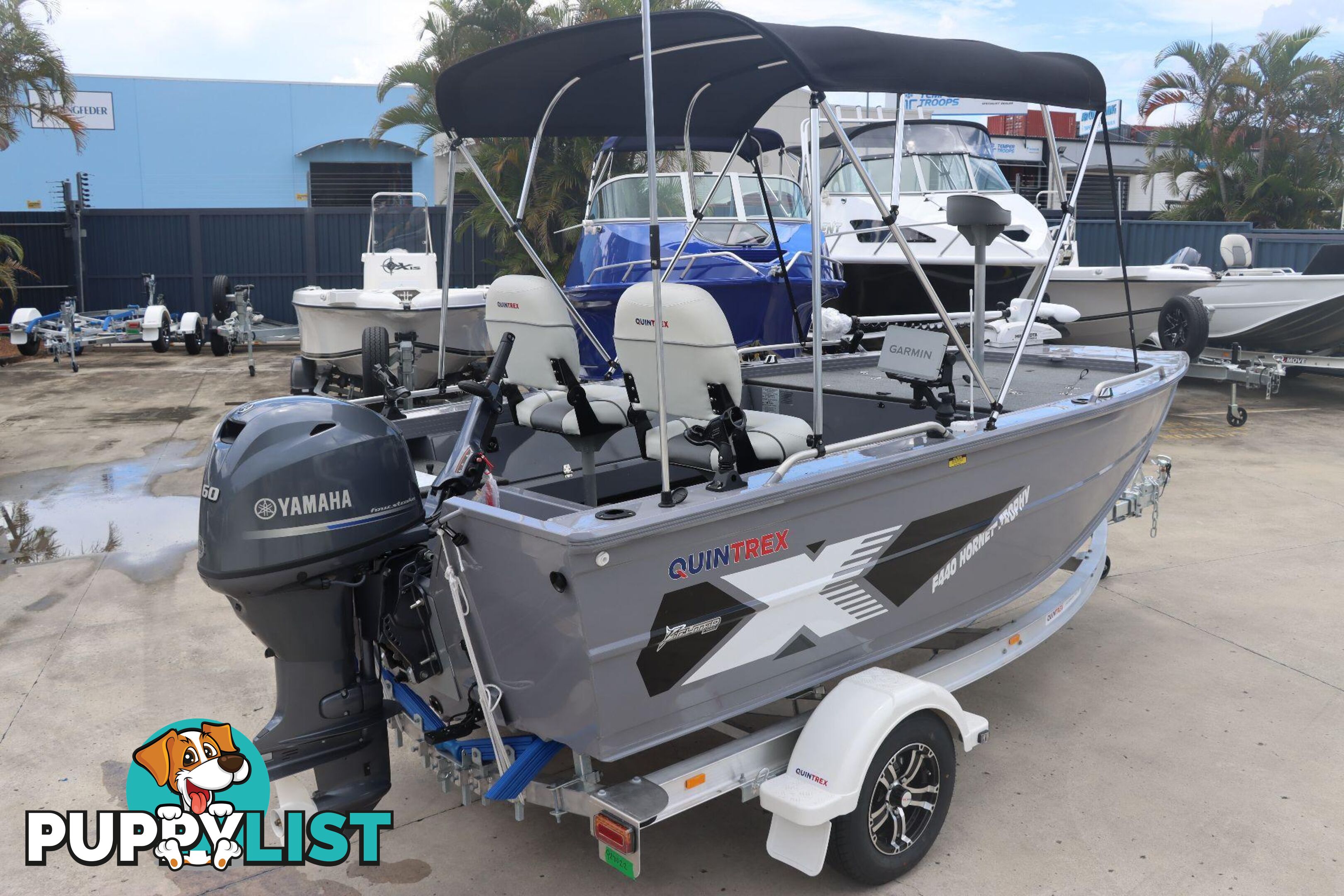 Quintrex 440 Hornet Trophy SC + Yamaha F60hp 4-Stroke - Pack 3 for sale online prices