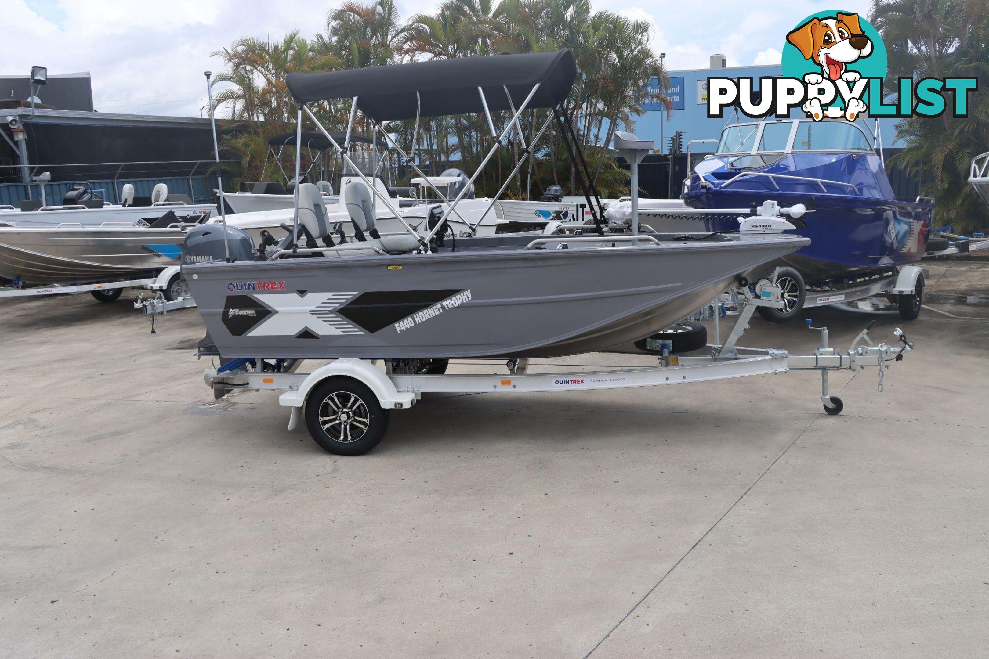 Quintrex 440 Hornet Trophy SC + Yamaha F60hp 4-Stroke - Pack 3 for sale online prices