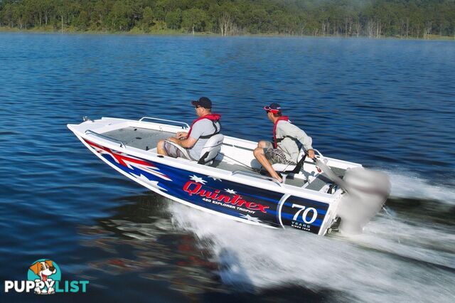 Quintrex F420 Explorer Trophy + Yamaha F50hp 4-Stroke - Pack 2 for sale online prices