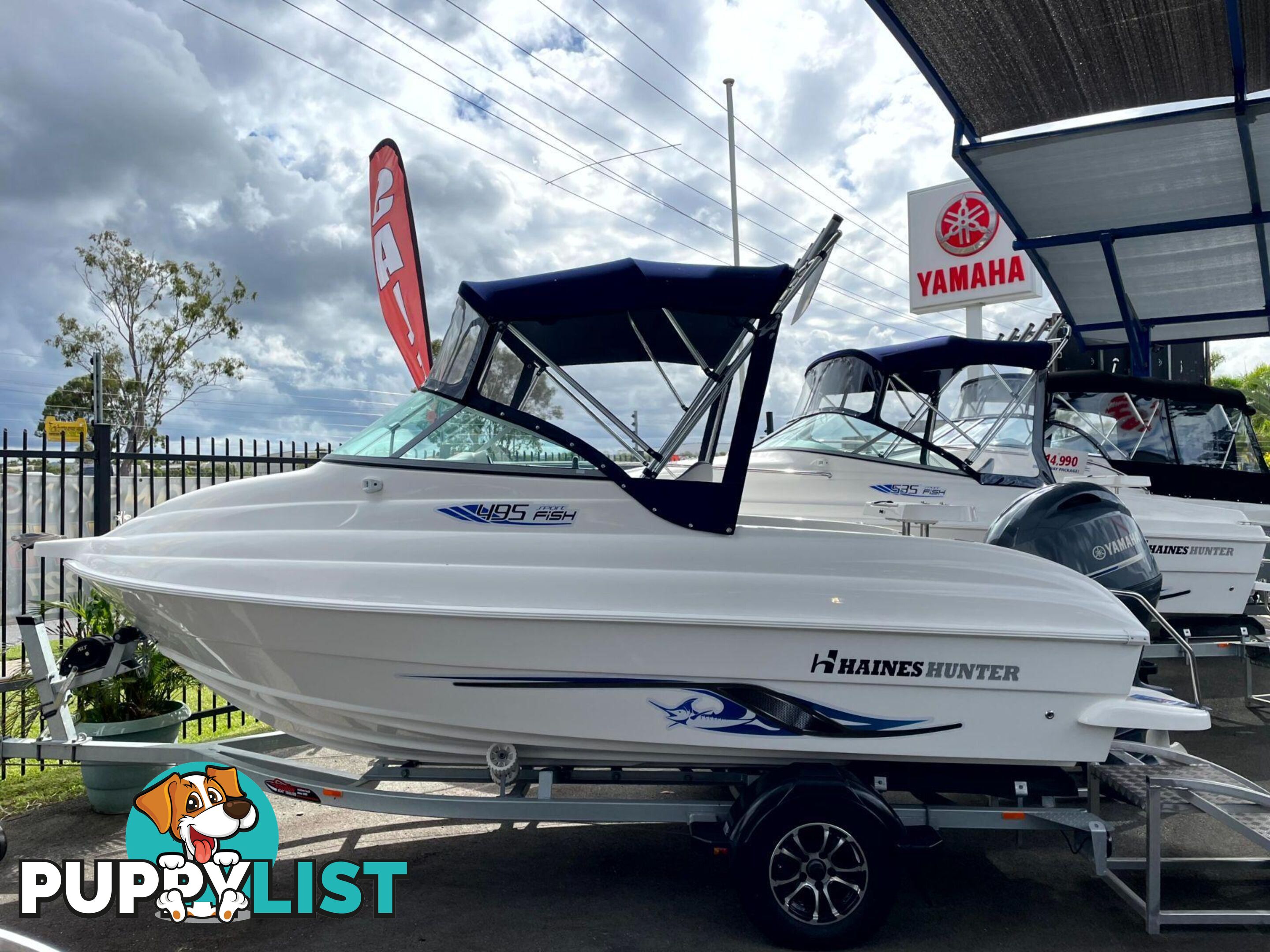 Haines Hunter 495 Sport Fish + Yamaha F90hp 4-Stroke - INSTOCK NOW READY TO GO!