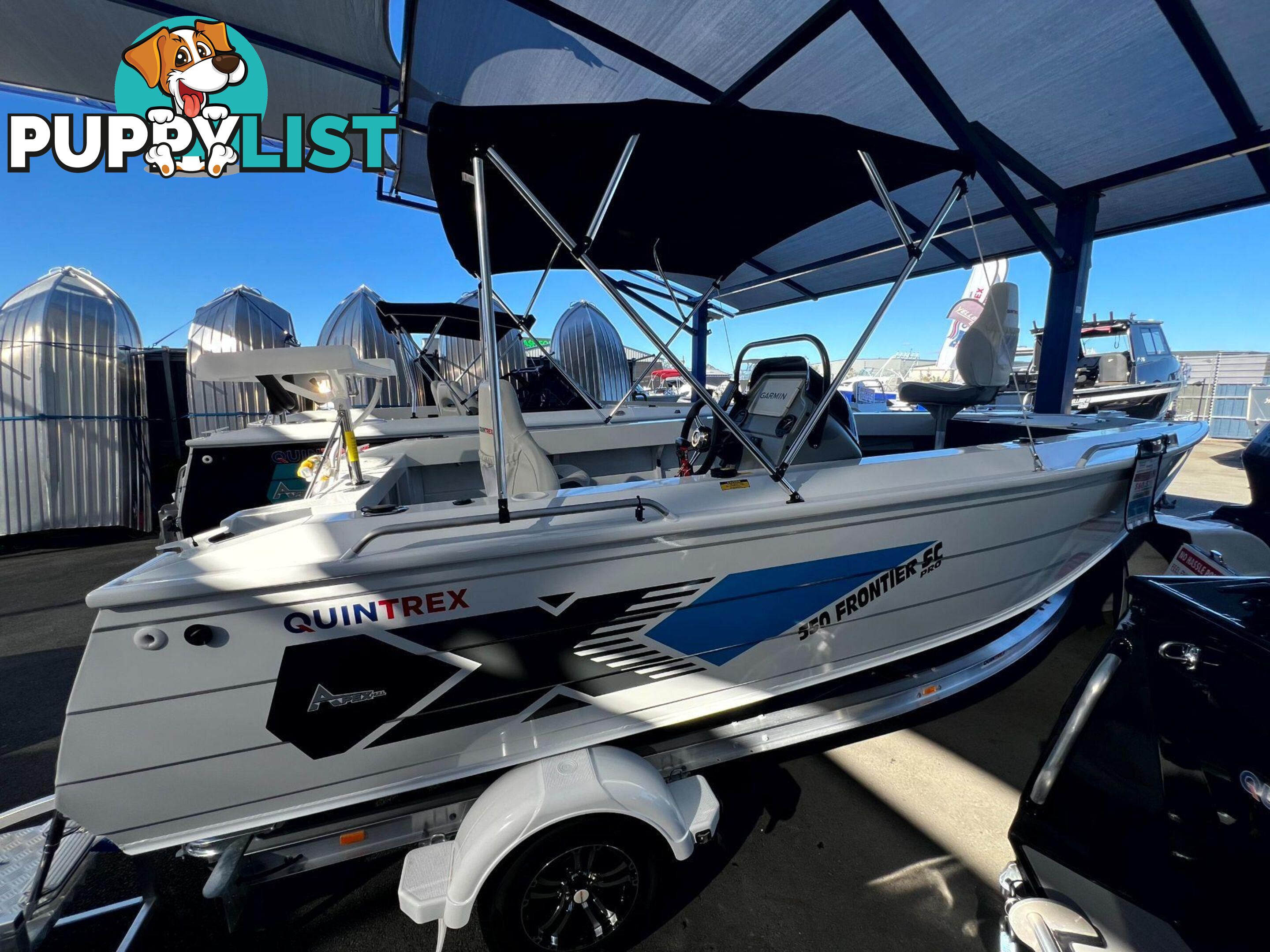 550 FRONTIER PRO - THE FISH WON'T SEE YOU COMING