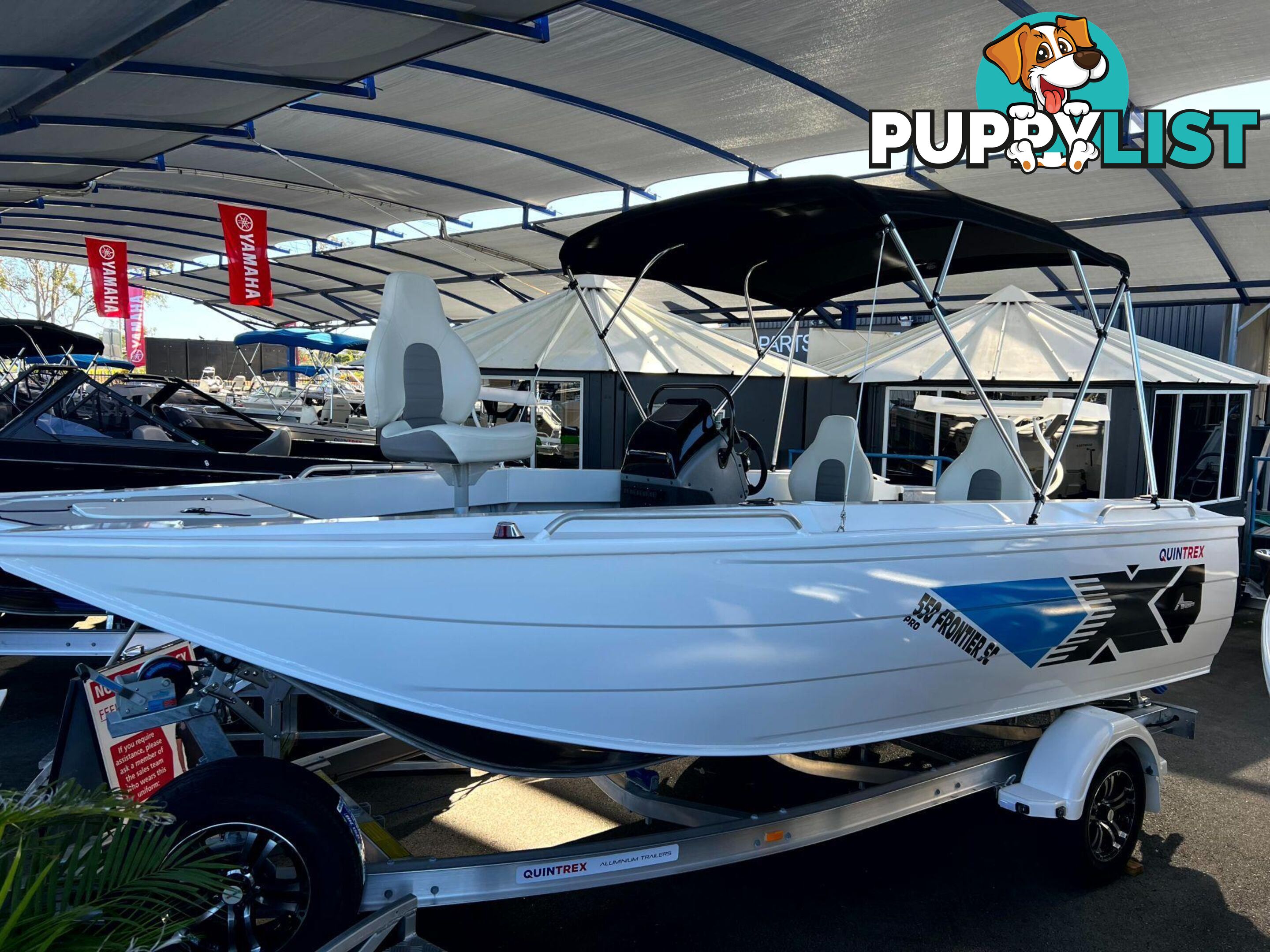 550 FRONTIER PRO - THE FISH WON'T SEE YOU COMING