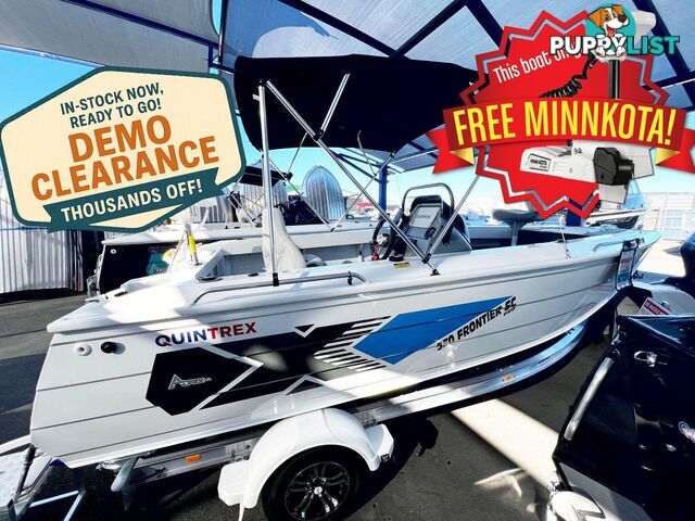550 FRONTIER PRO - THE FISH WON'T SEE YOU COMING