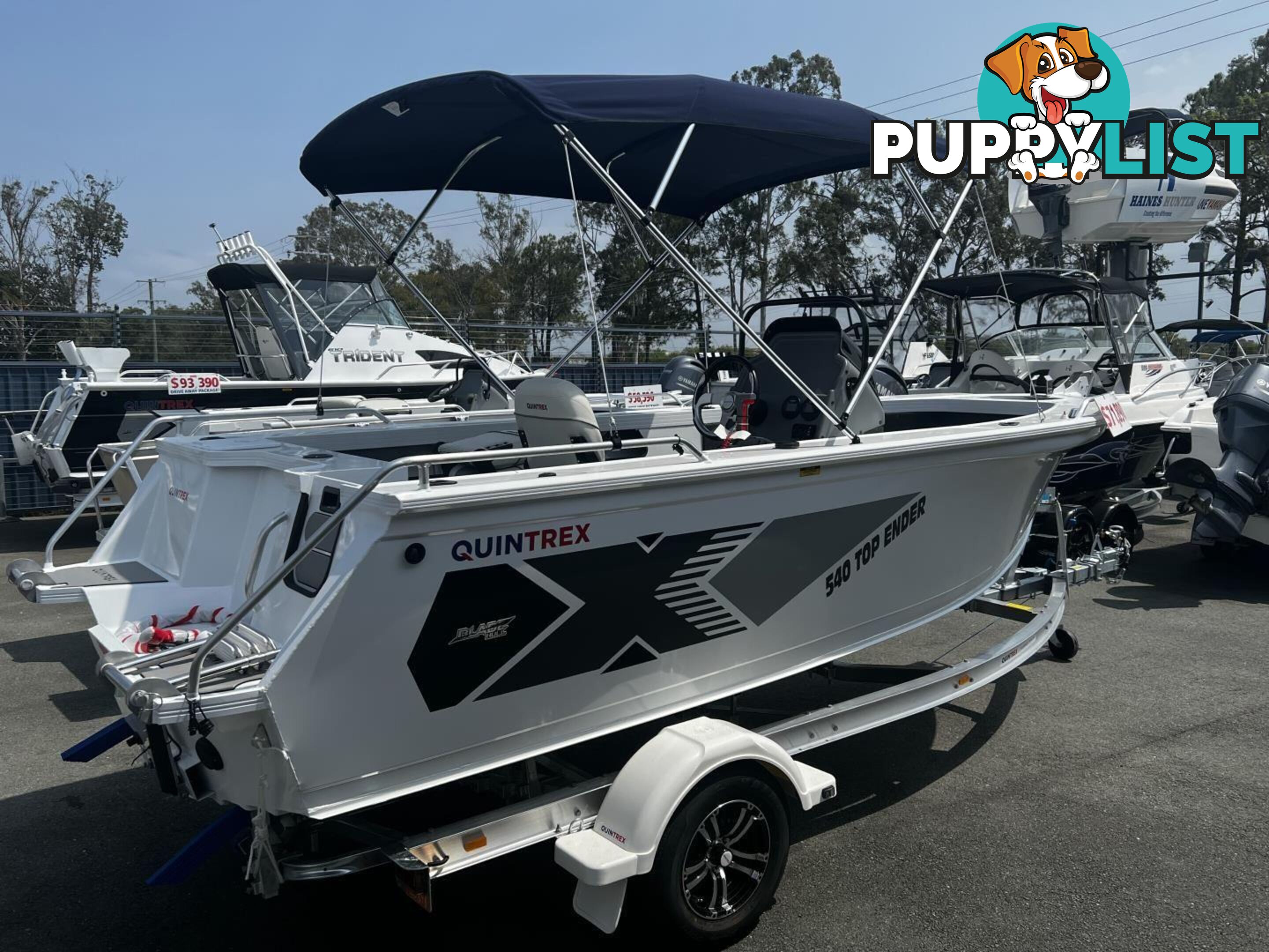 Quintrex 540 Top Ender + Yamaha F130LA 4-Stroke - for sale with online prices