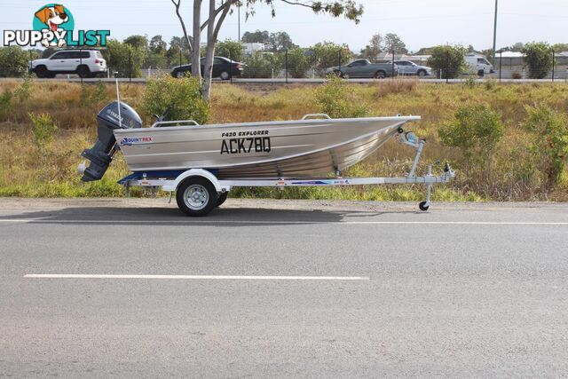 Quitrex F420 Explorer Side Console + Yamaha  F30hp 4-Stroke - Pack 1 for sale online prices