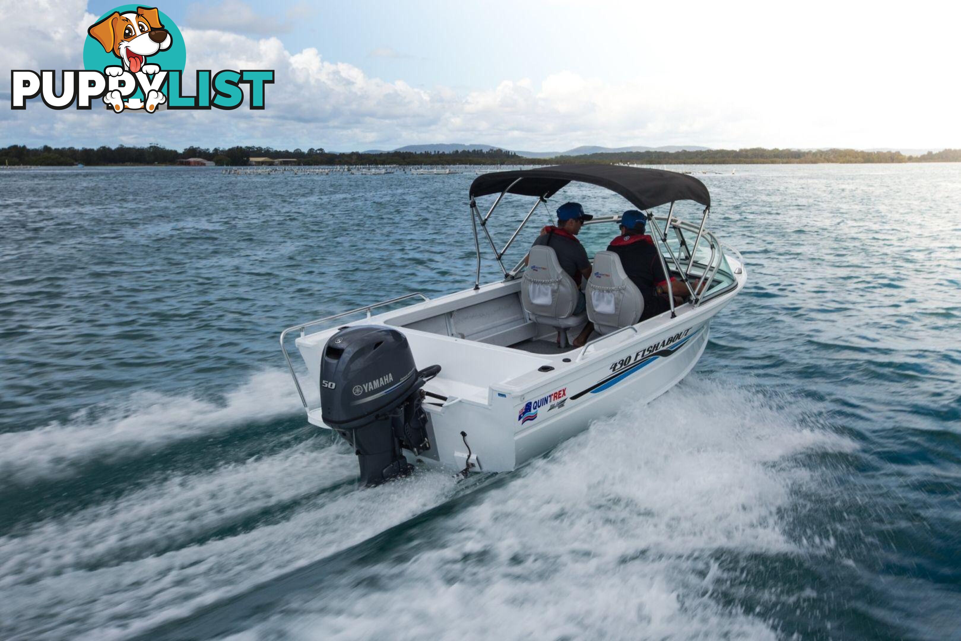 Quintrex 430 Fishabout + Yamaha F60hp 4-Stroke - Pack 1 for sale online prices