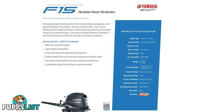 Polycraft 300 Tuffy + Yamaha F15hp 4-Stroke - Pack 3 for sale online prices