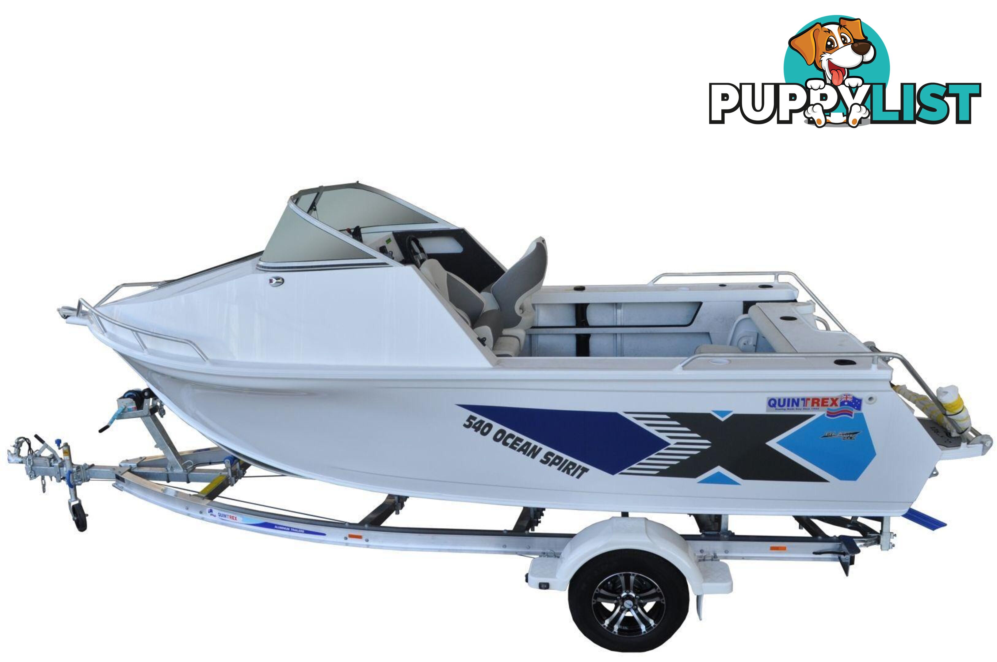 Quintrex 540 Ocean Spirit + Yamaha F115hp 4-Stroke - Pack 1 for sale online prices