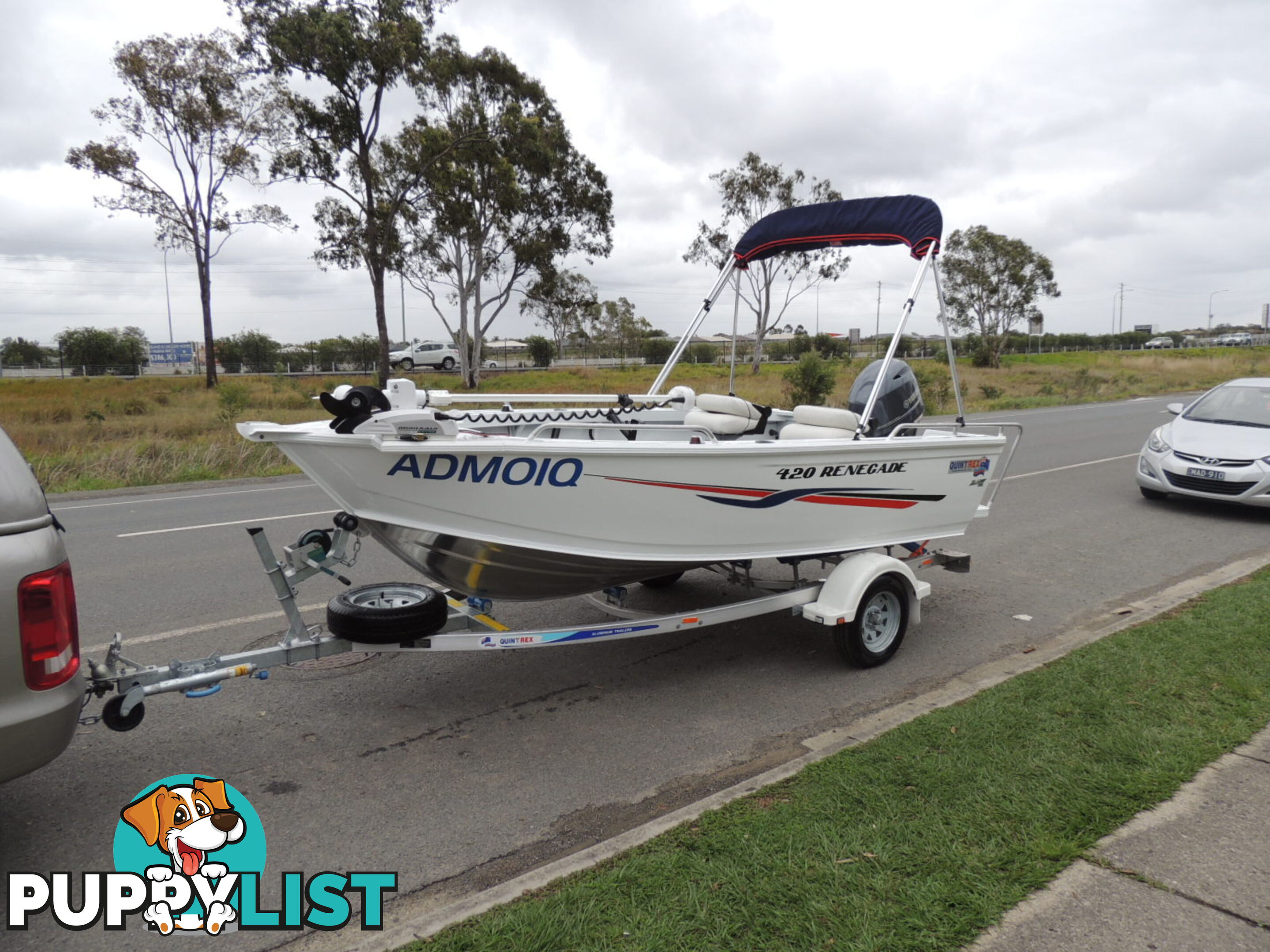 Quintrex 420 Renegade PRO SC(Side Console) + Yamaha F50hp 4-Stroke - PRO Pack for sale online prices