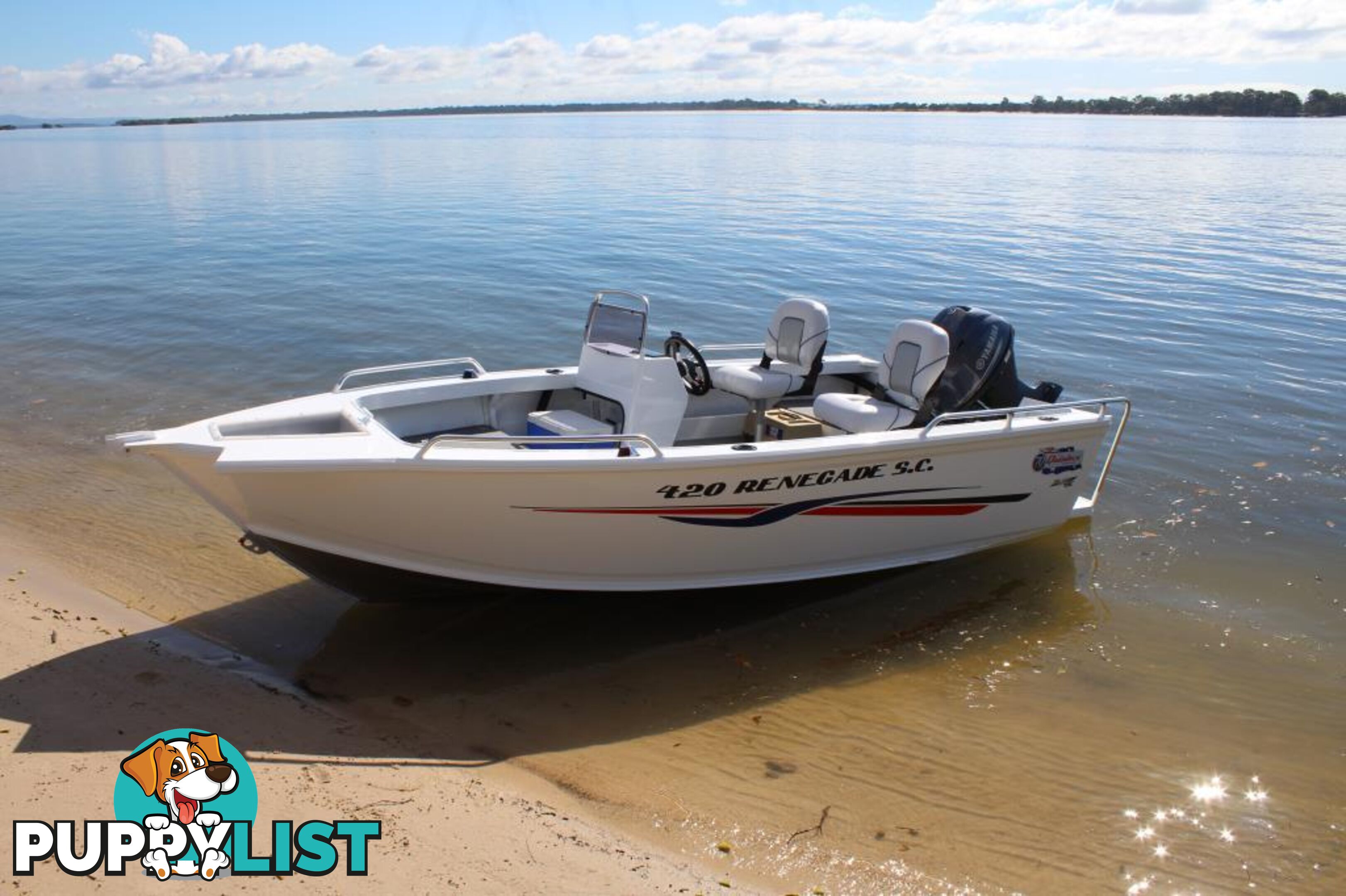 Quintrex 420 Renegade PRO SC(Side Console) + Yamaha F50hp 4-Stroke - PRO Pack for sale online prices