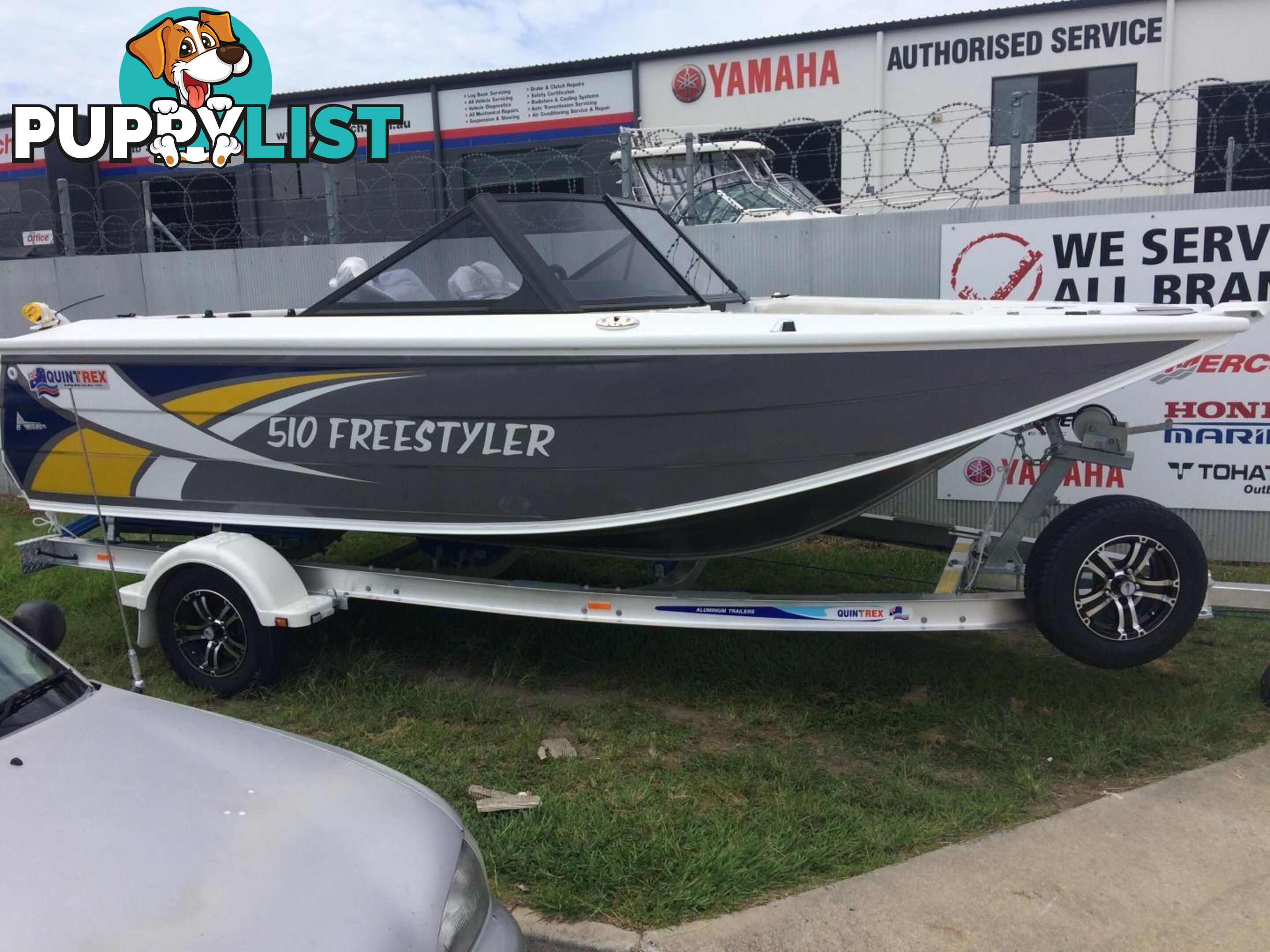 Quintrex 510 Freestyler + Yamaha F90hp 4-Stroke - Pack 1 for sale online prices