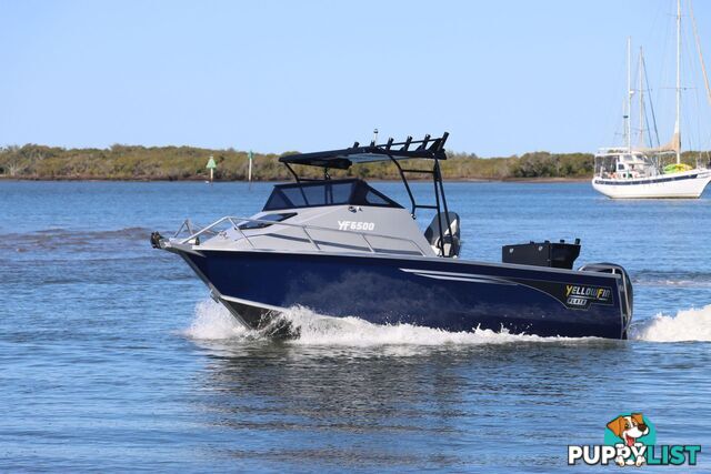 Yellowfin 6500 Folding Hard Top + Yamaha F175hp 4-Stroke - Pack 2 for sale online prices