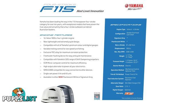 Quintrex 530 Renegade CC(Centre Console) + Yamaha F115hp 4-Stroke - Pack 3 for sale online prices