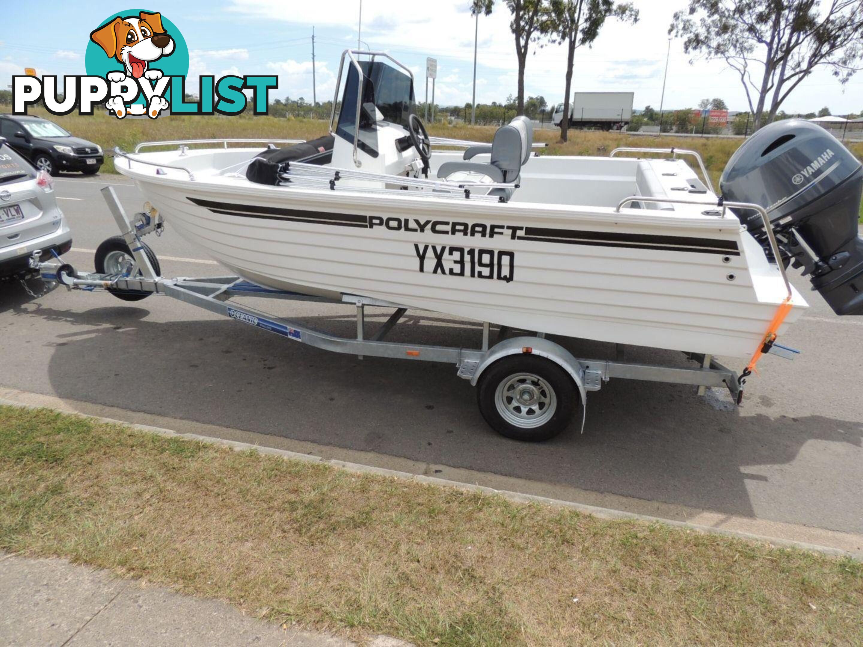 Polycraft 530 Warrior Centre Console + Yamaha F130hp 4-Stroke - Pack 4 for sale online prices