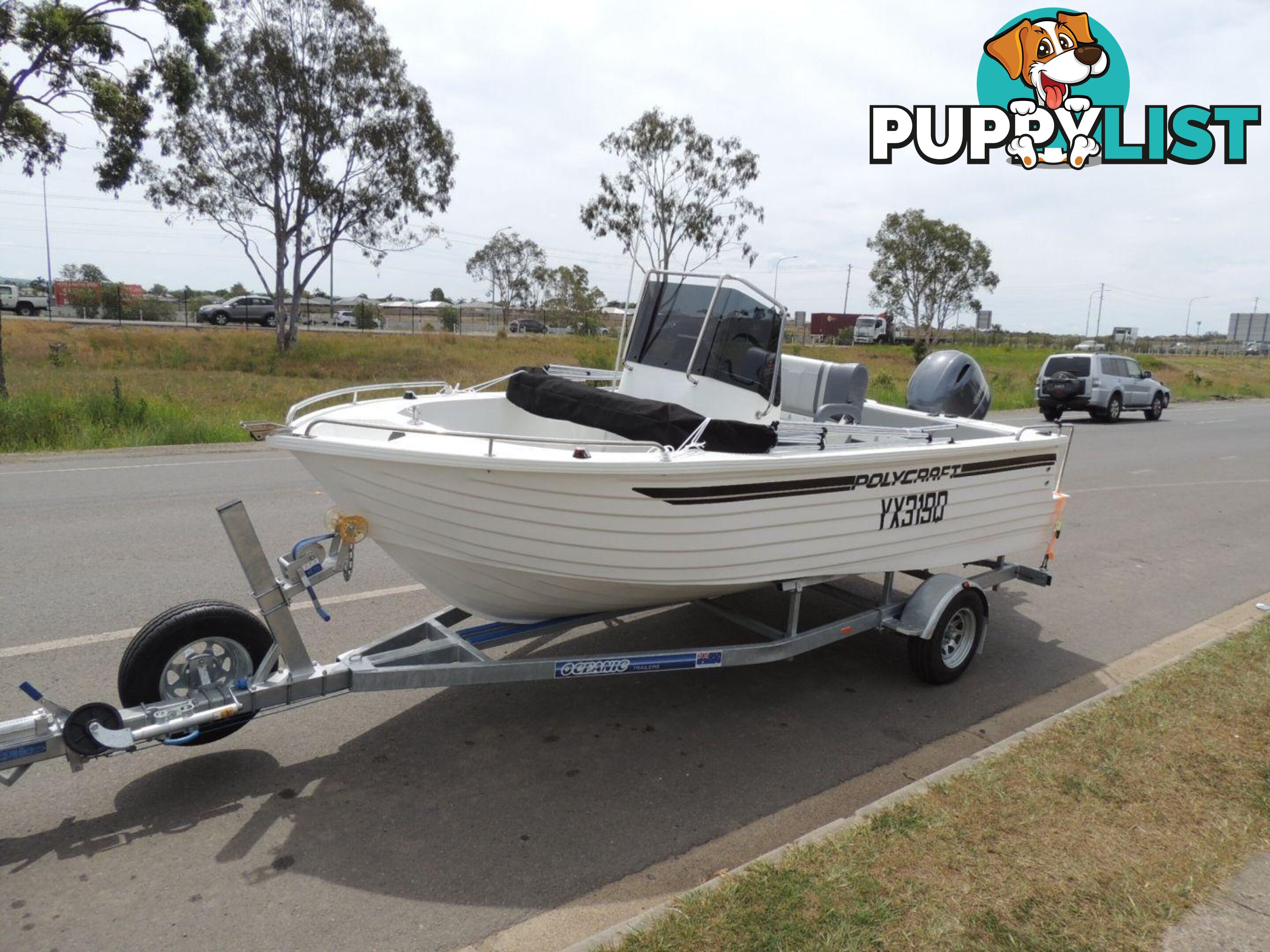 Polycraft 530 Warrior Centre Console + Yamaha F130hp 4-Stroke - Pack 4 for sale online prices