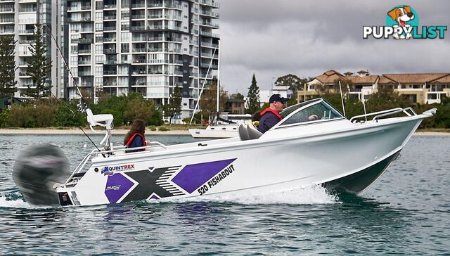 Quintrex 520 Fishabout + Yamaha F90hp 4-Stroke - Pack 2 for sale online prices