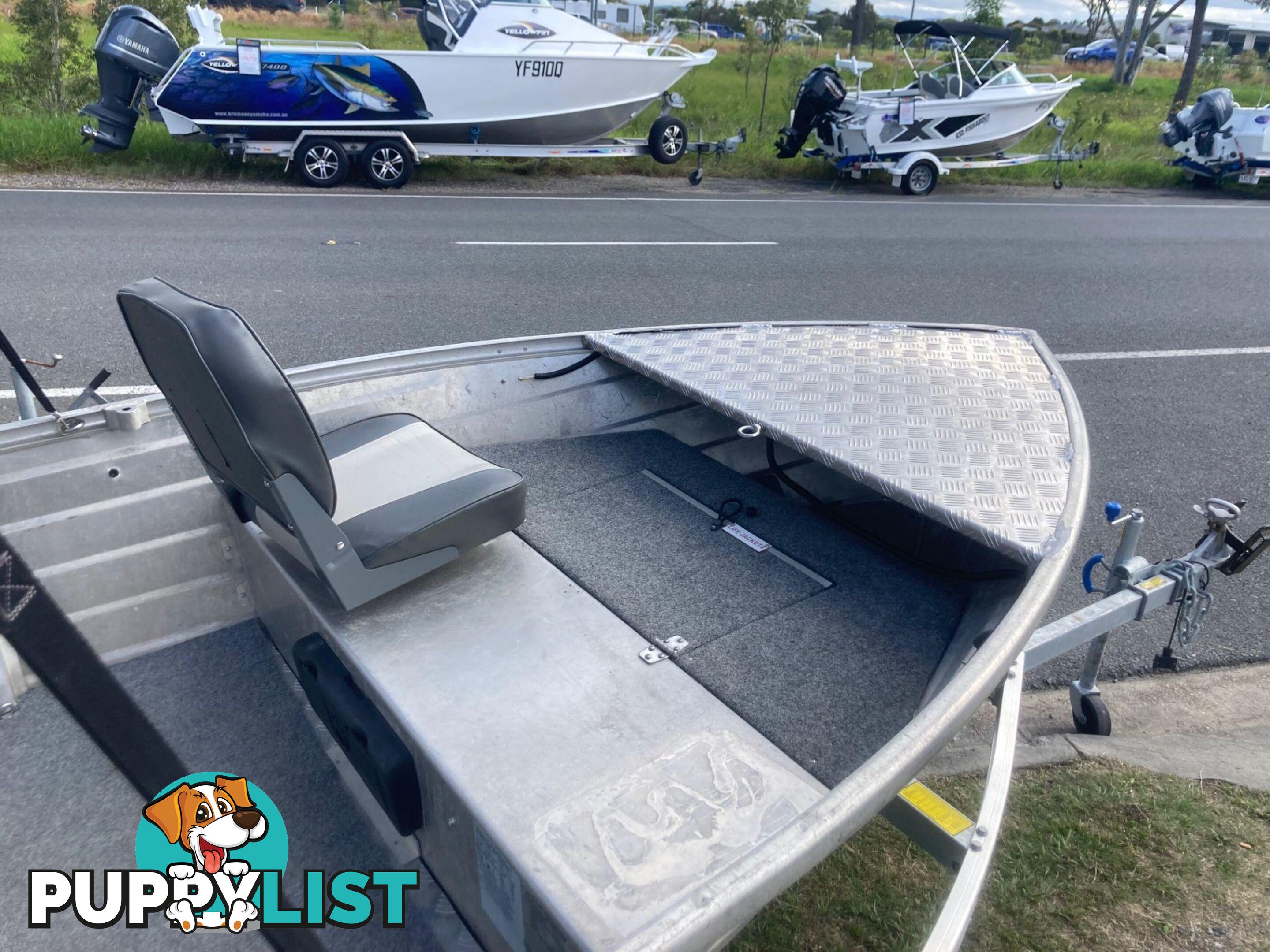 USED 2016 QUINTREX 370 DART WITH YAMAHA 20HP FOR SALE