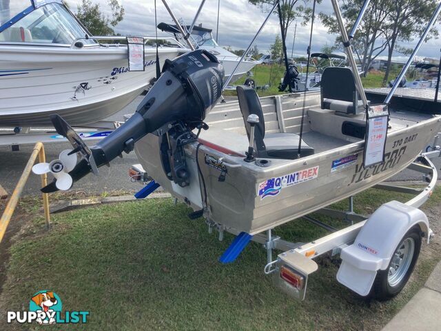USED 2016 QUINTREX 370 DART WITH YAMAHA 20HP FOR SALE