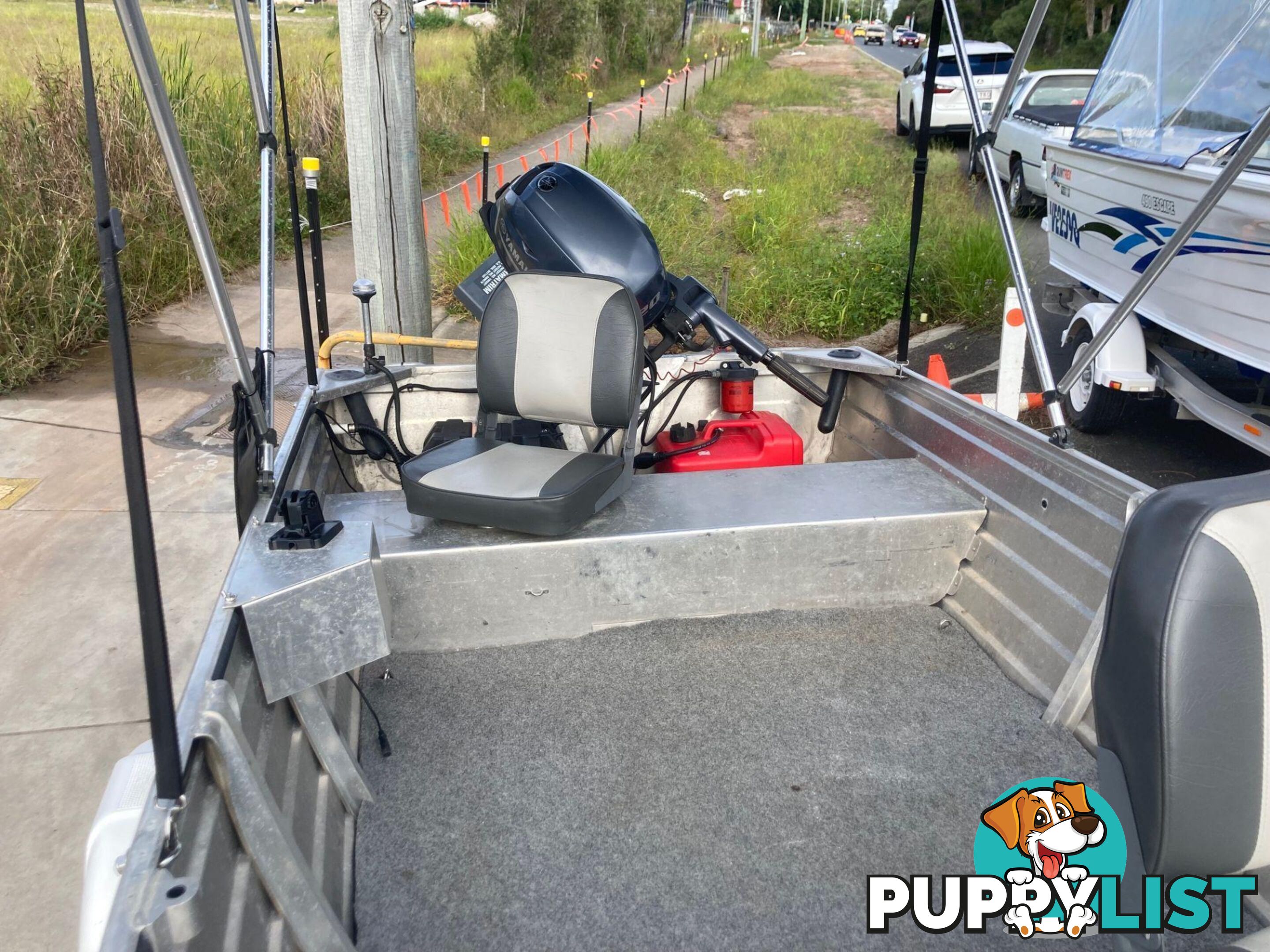 USED 2016 QUINTREX 370 DART WITH YAMAHA 20HP FOR SALE