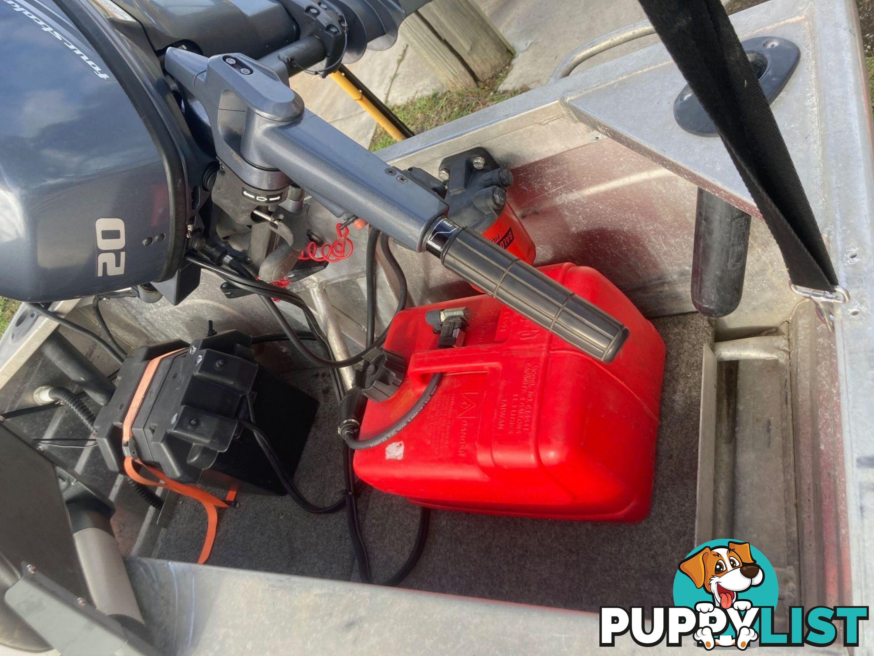 USED 2016 QUINTREX 370 DART WITH YAMAHA 20HP FOR SALE