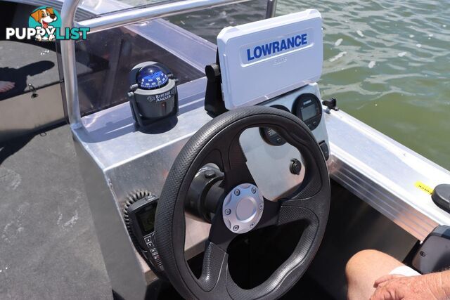 Quintrex 570 Renegade PRO SC(Side Console) + Yamaha F130hp 4-Stroke - PRO Pack for sale online prices