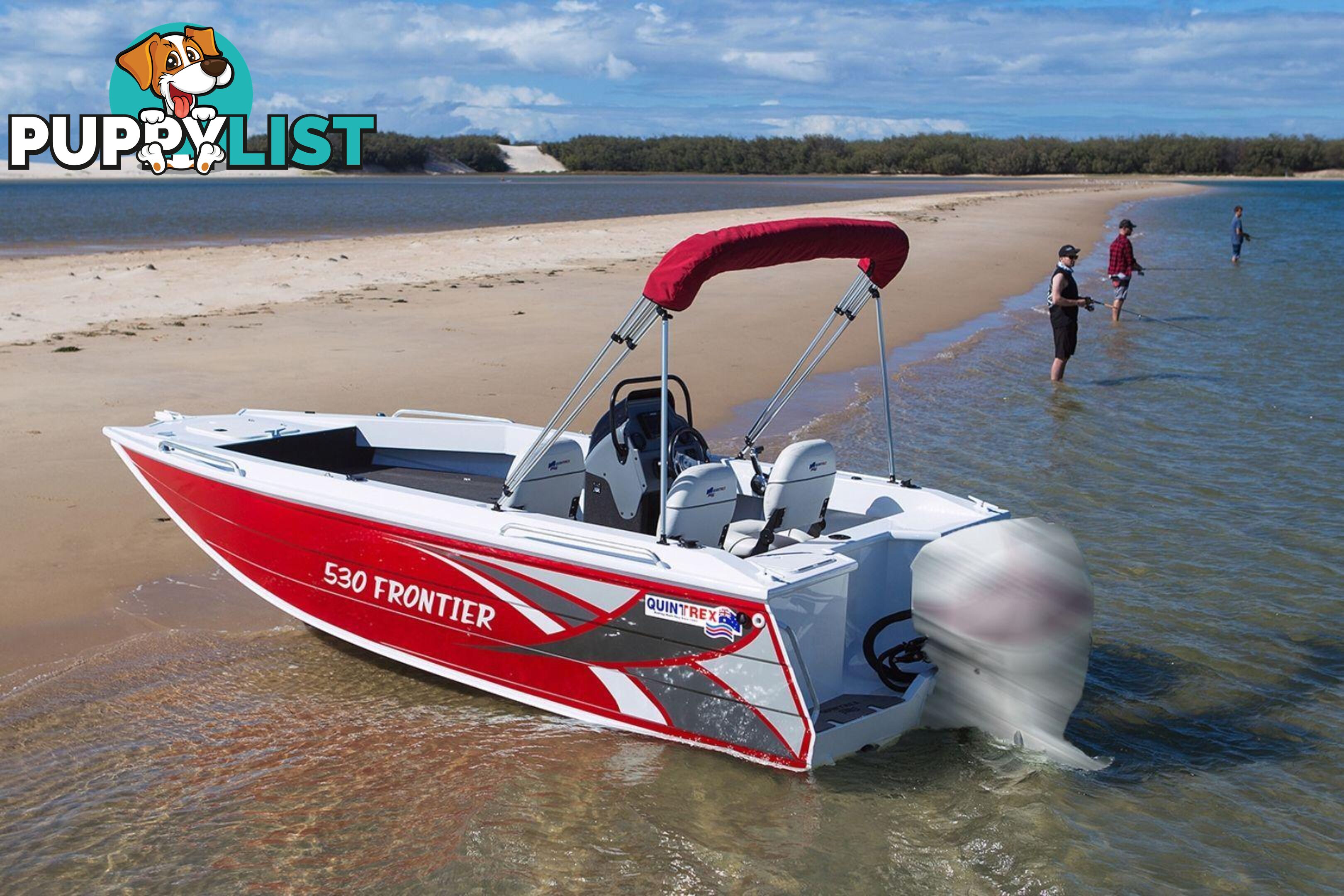 Quintrex 530 Frontier SC + Yamaha F130hp 4-Stroke - Pack 3 for sale online prices