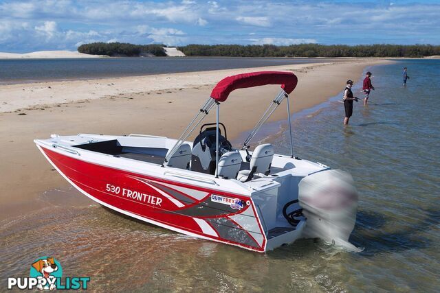 Quintrex 530 Frontier SC + Yamaha F130hp 4-Stroke - Pack 3 for sale online prices