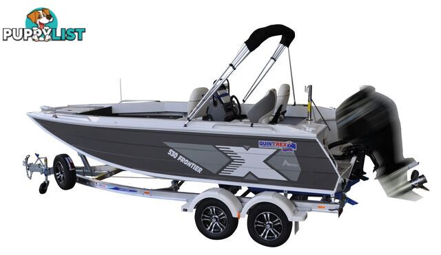 Quintrex 530 Frontier SC + Yamaha F130hp 4-Stroke - Pack 3 for sale online prices