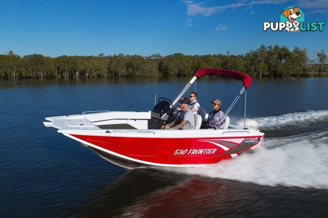 Quintrex 530 Frontier SC + Yamaha F130hp 4-Stroke - Pack 3 for sale online prices