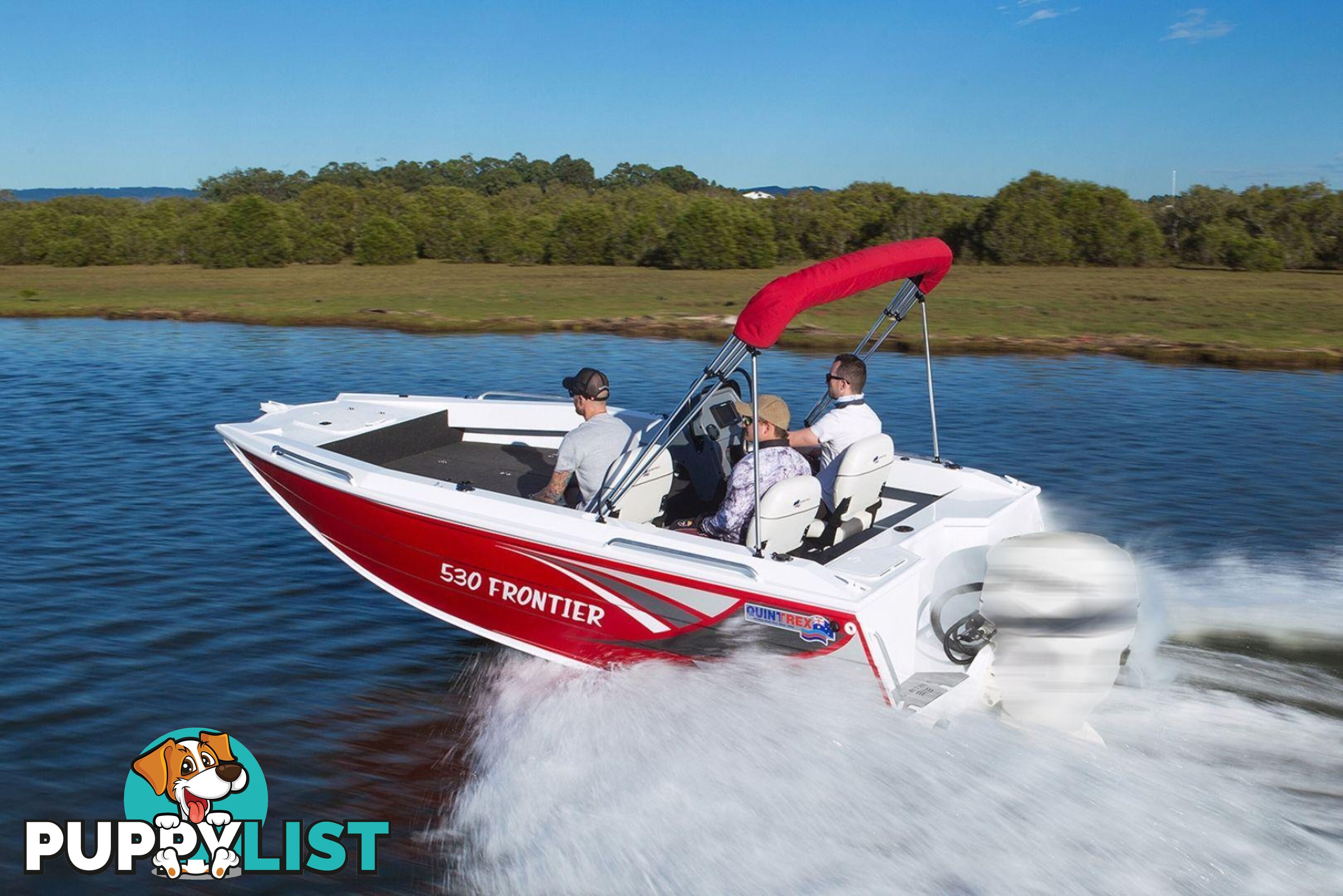 Quintrex 530 Frontier SC + Yamaha F130hp 4-Stroke - Pack 3 for sale online prices