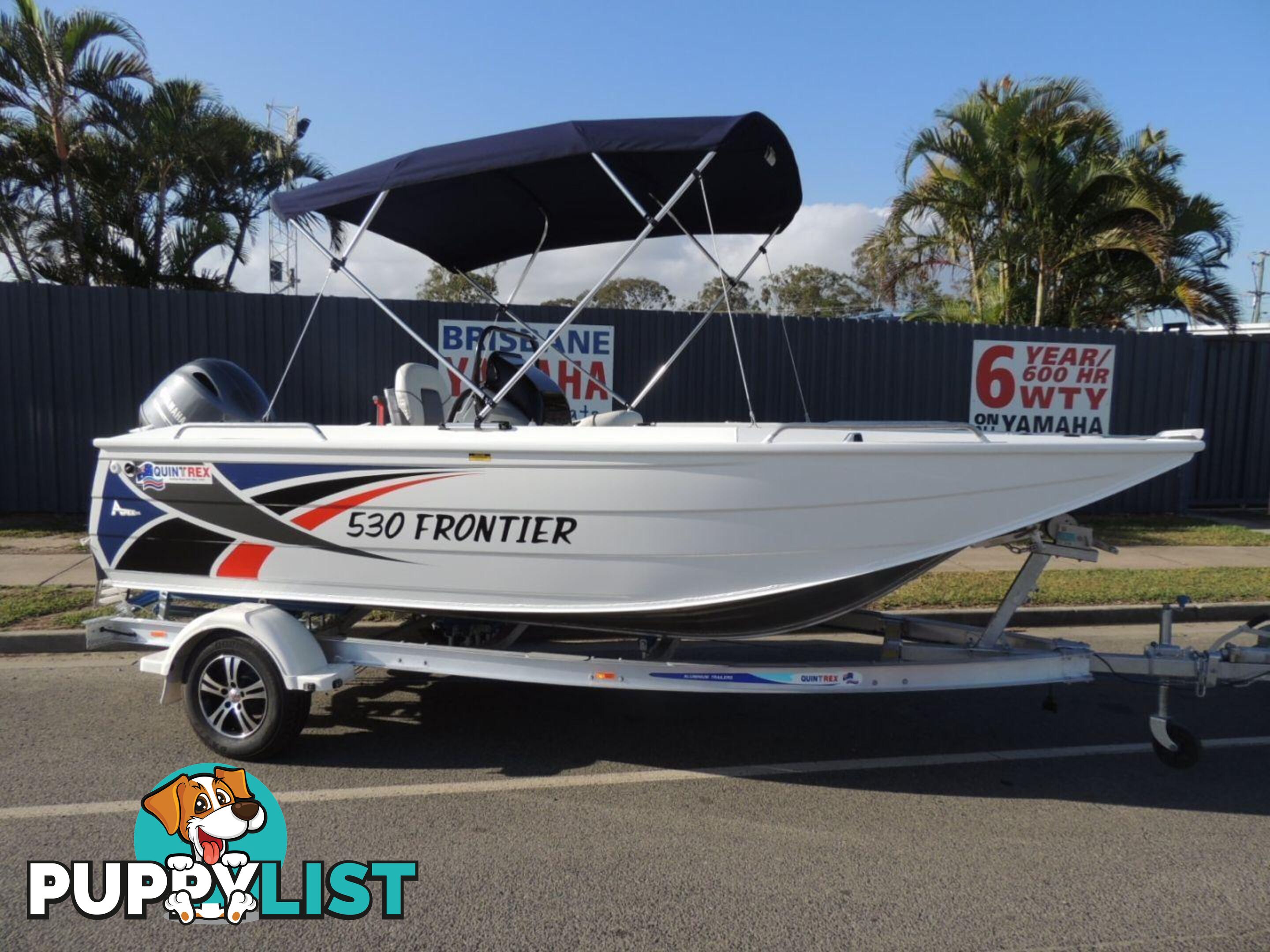 Quintrex 530 Frontier SC + Yamaha F130hp 4-Stroke - Pack 3 for sale online prices