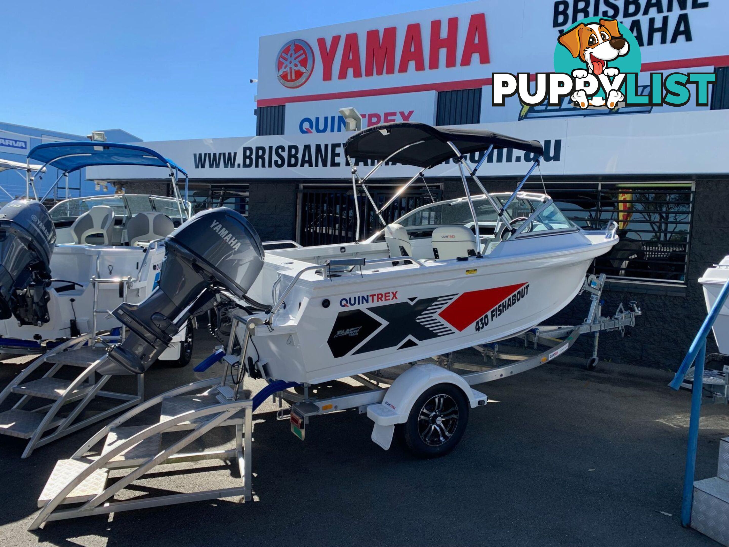 Quintrex 430 Fishabout + Yamaha F60hp 4-Stroke - Pack 1 for sale online prices