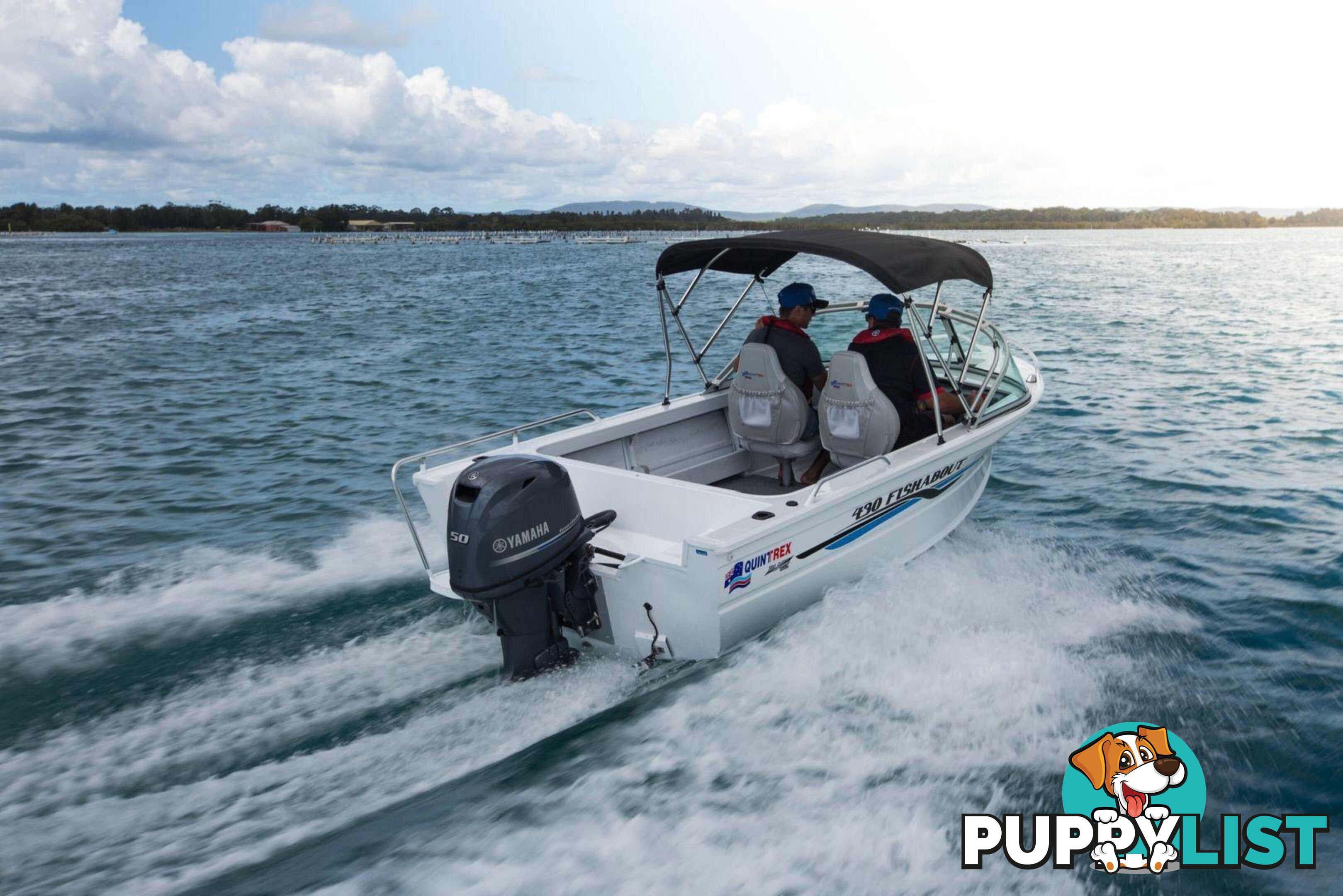 Quintrex 430 Fishabout + Yamaha F60hp 4-Stroke - Pack 1 for sale online prices