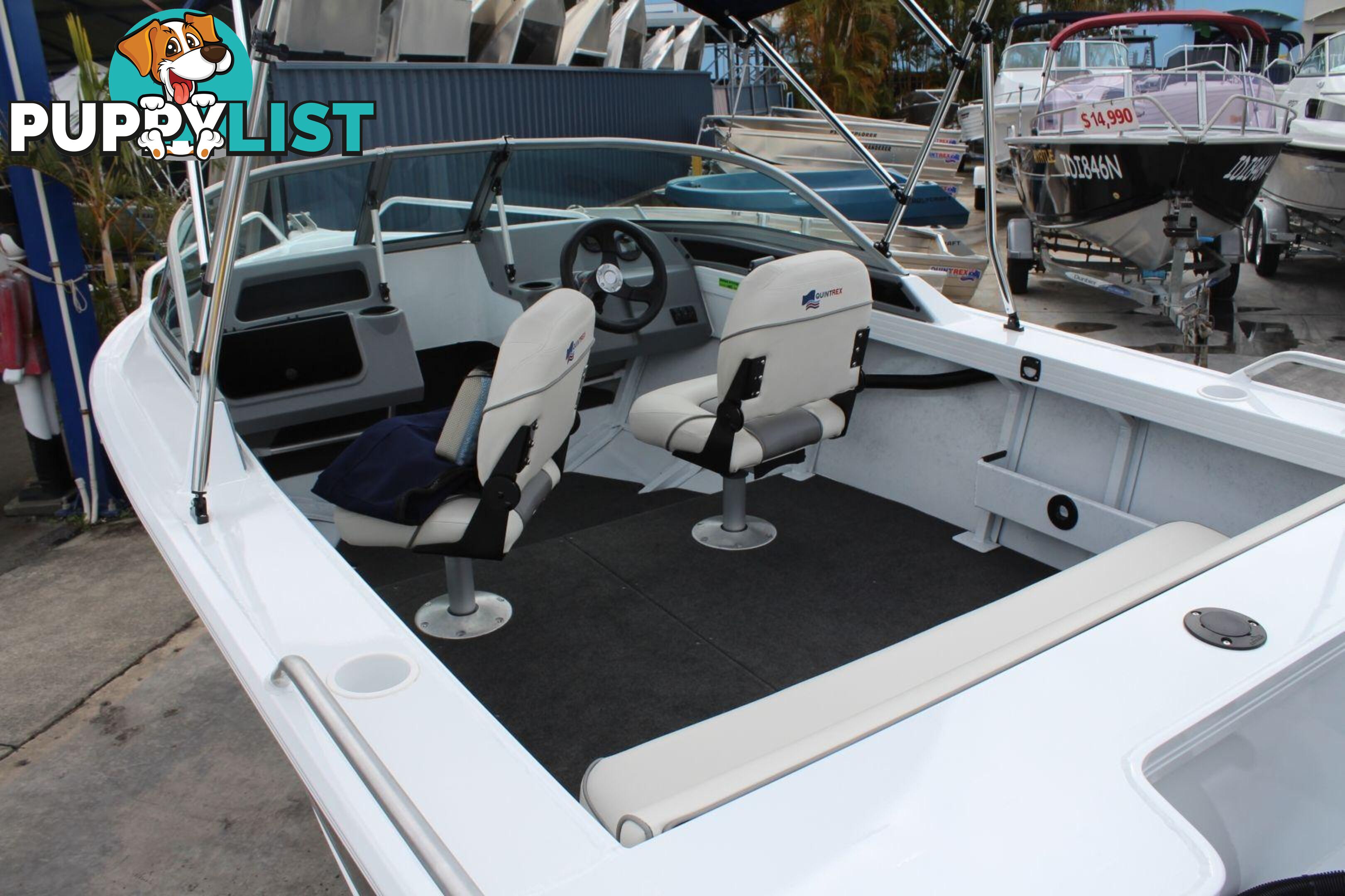 Quintrex 430 Fishabout + Yamaha F60hp 4-Stroke - Pack 1 for sale online prices