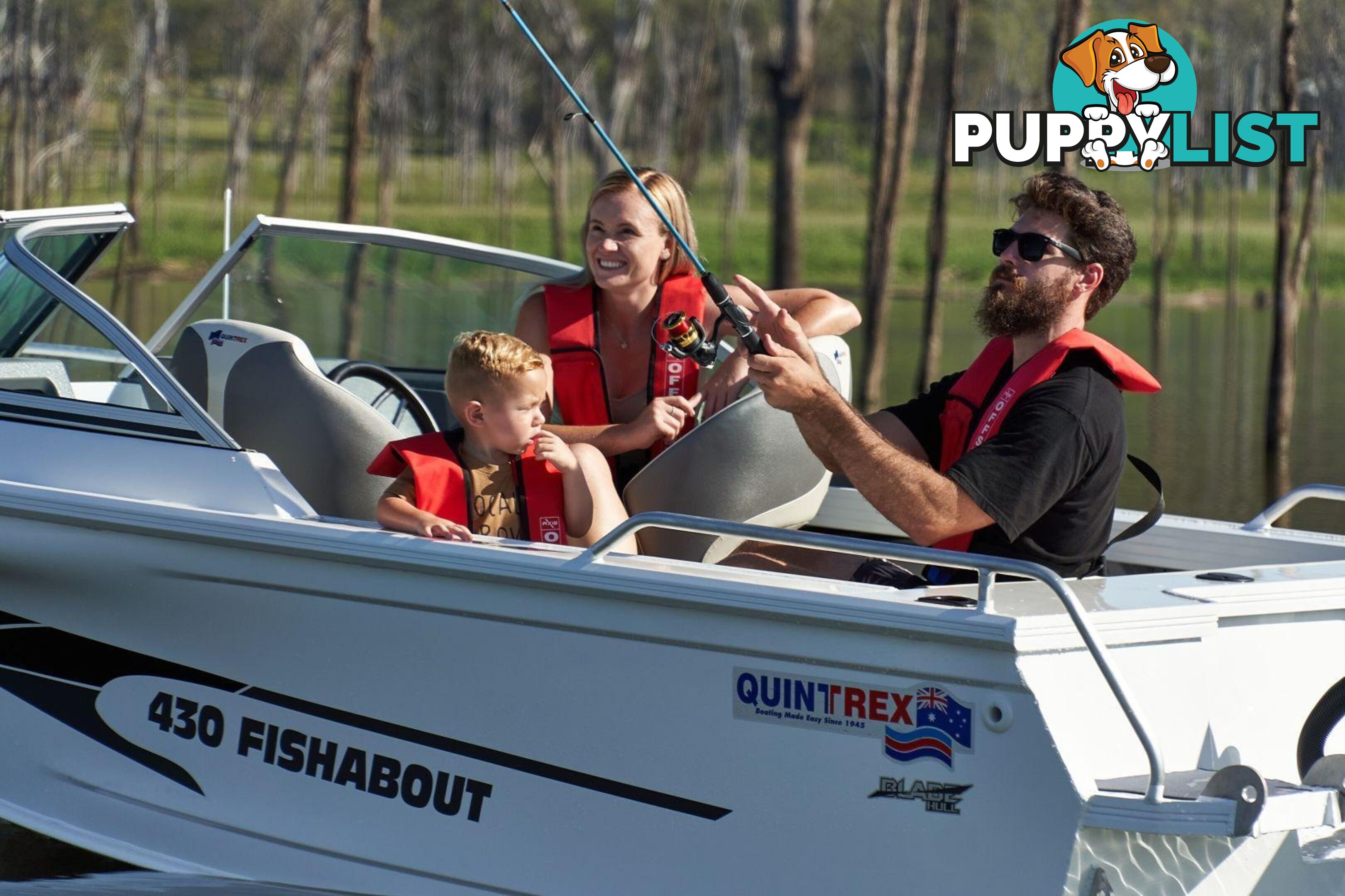 Quintrex 430 Fishabout + Yamaha F60hp 4-Stroke - Pack 1 for sale online prices
