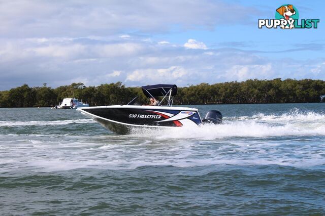 Quintrex 530 Freestyler + Yamaha F130hp 4-Stroke - Pack 3 for sale online prices