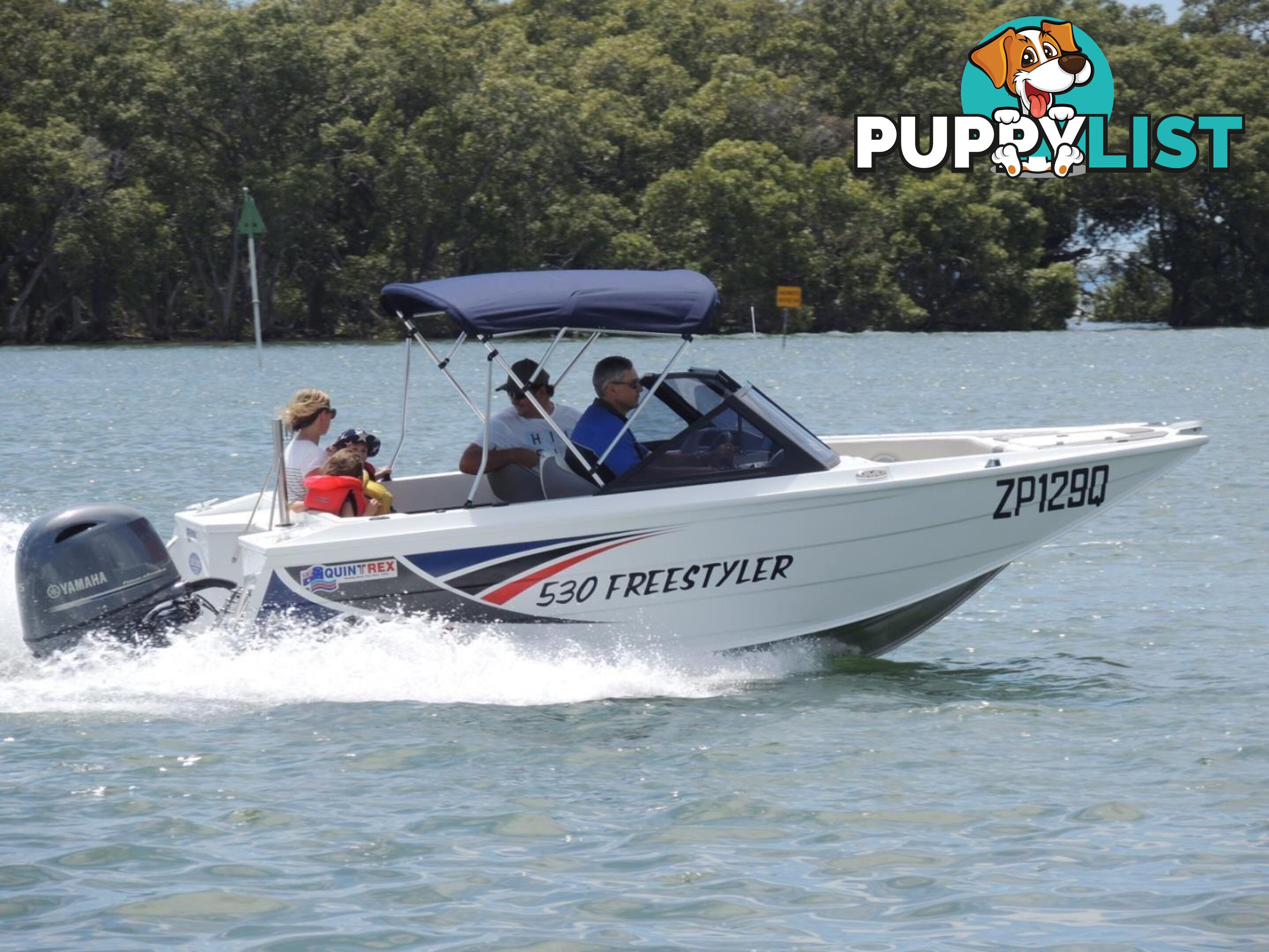 Quintrex 530 Freestyler + Yamaha F130hp 4-Stroke - Pack 3 for sale online prices