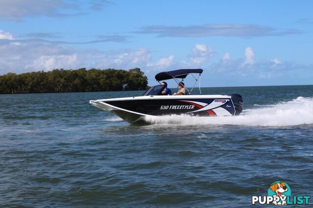 Quintrex 530 Freestyler + Yamaha F130hp 4-Stroke - Pack 3 for sale online prices